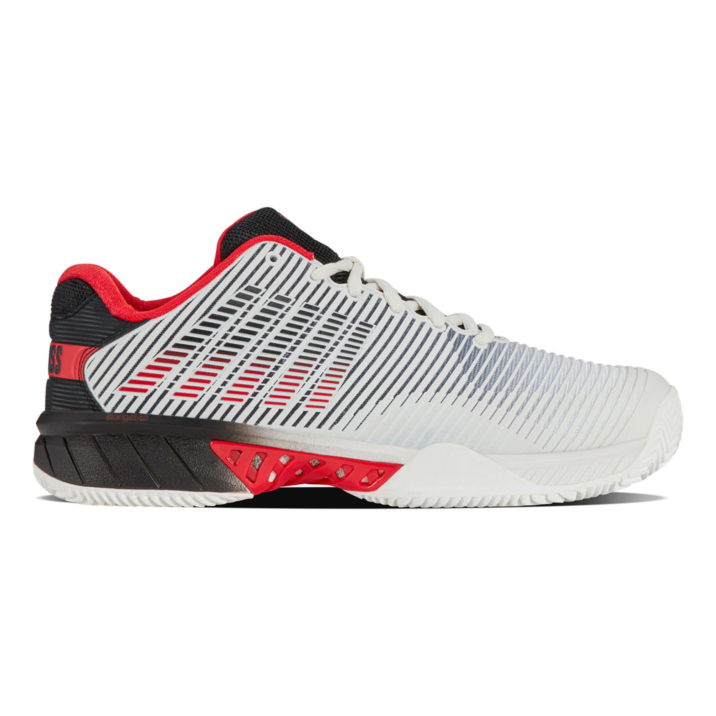 Hypercourt Express 2 HB Clay Court Shoe Men White Black