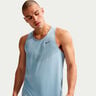 Stride Running shirt Men - light blue, silver