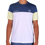 Sergio Tacchini Tennis apparel Sergio Tacchini Prave 024 PL T-Shirt Men - blue grey, white
