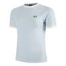 Teriasca T-Shirt Women-Light Blue,Cream