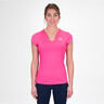 Crew V-Neck T-Shirt Women-Pink