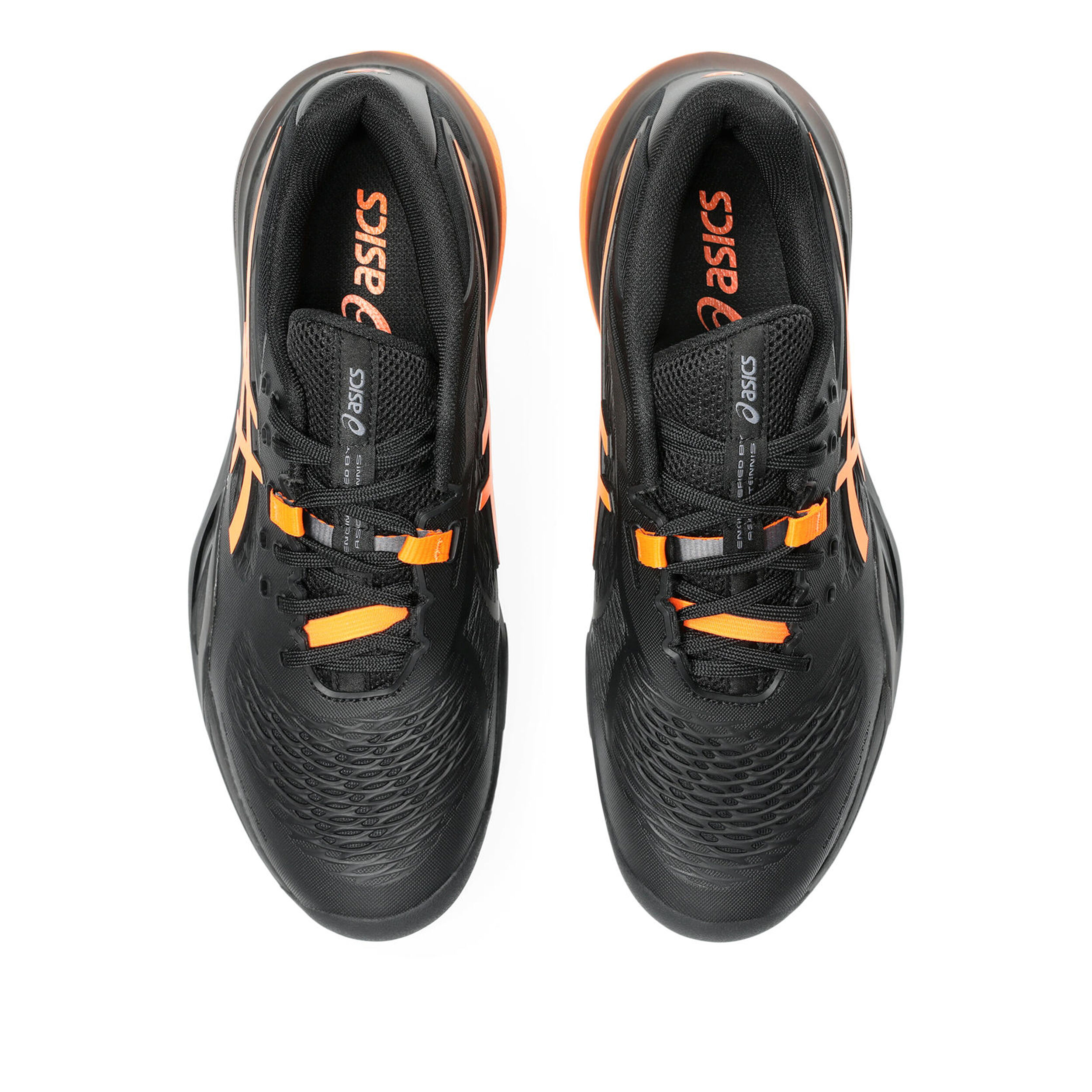 ASICS Gel-Resolution X Clay Court Shoe Men Black, Neon Orange