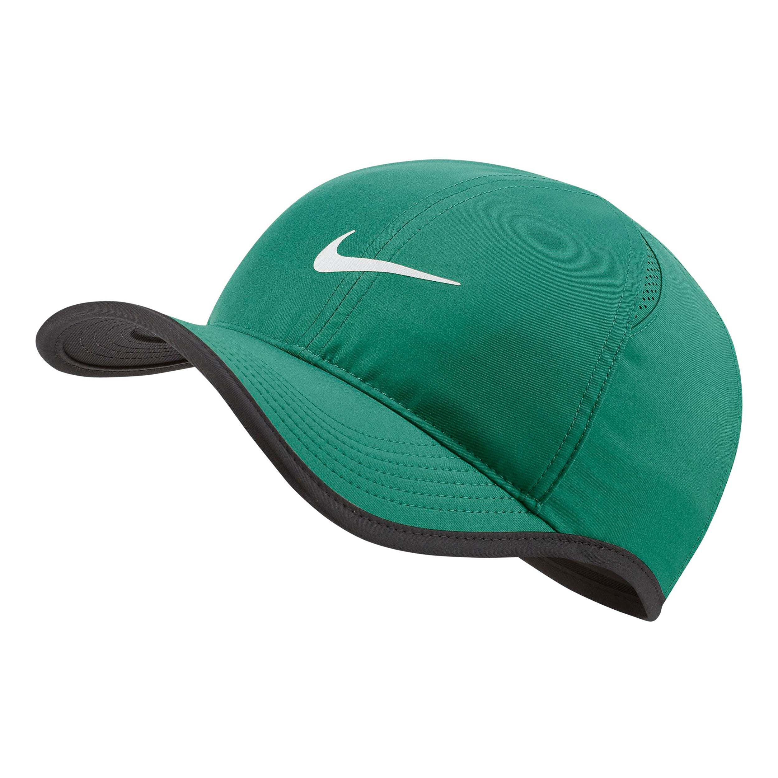 Featherlight Cap Green Black