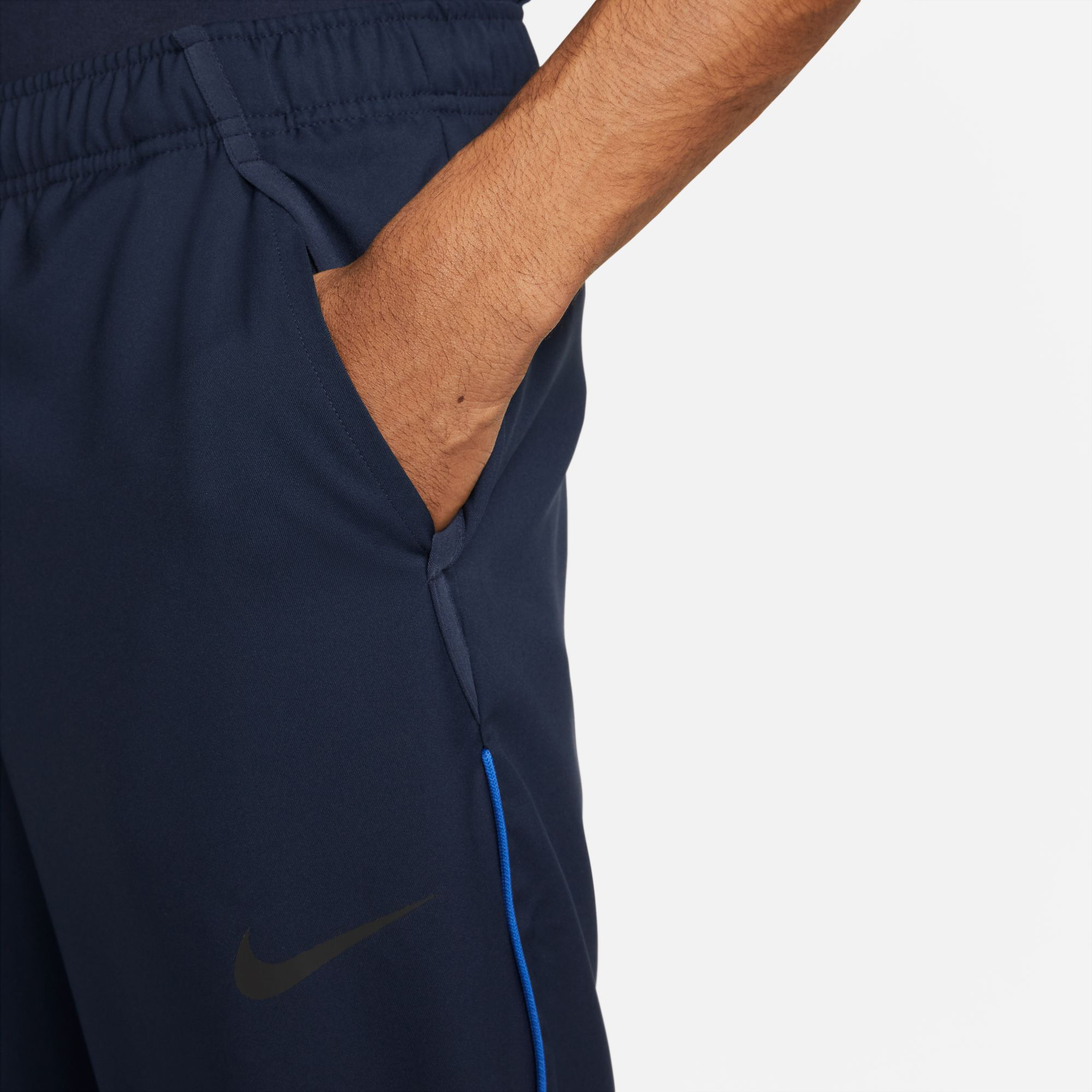 Navy blue nike dri fit pants sales