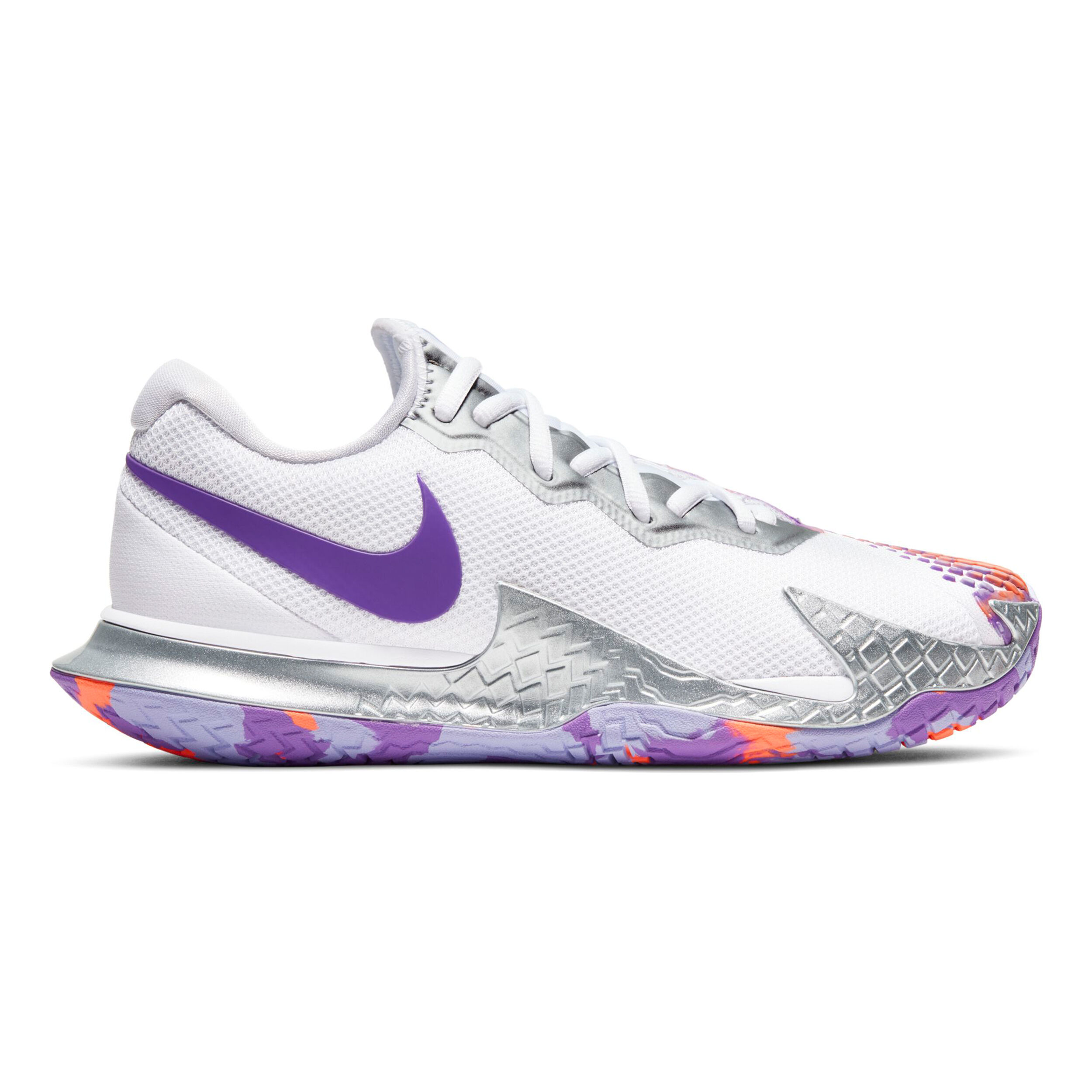 Court Vapor Air Zoom Cage 4 All Court Shoe Women White Violet