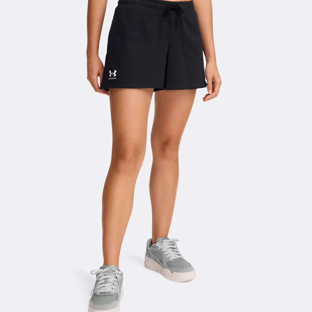 Under Armour Rival Terry Ball Shorts Women black