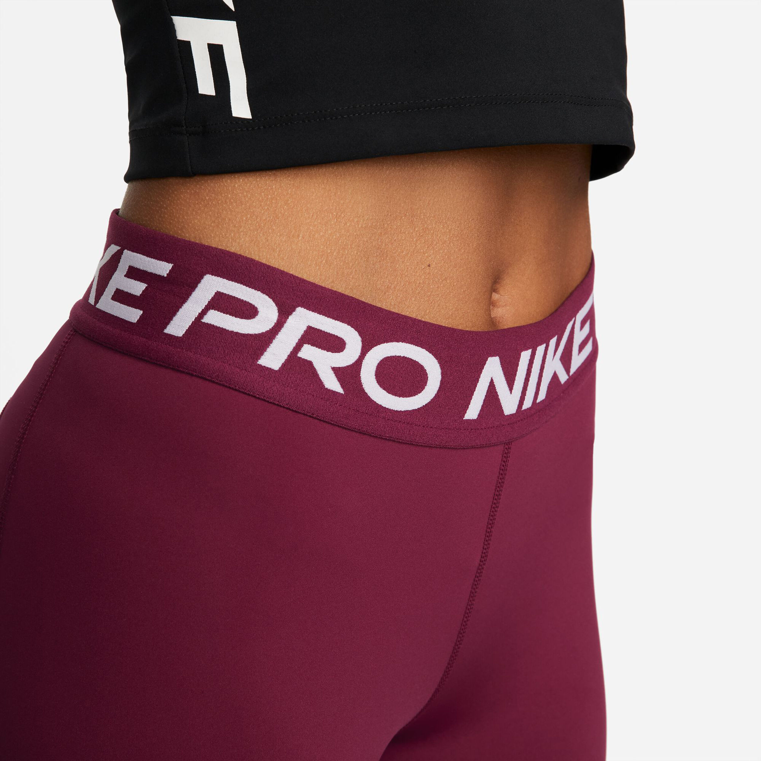 Burgundy nike cheap pro leggings