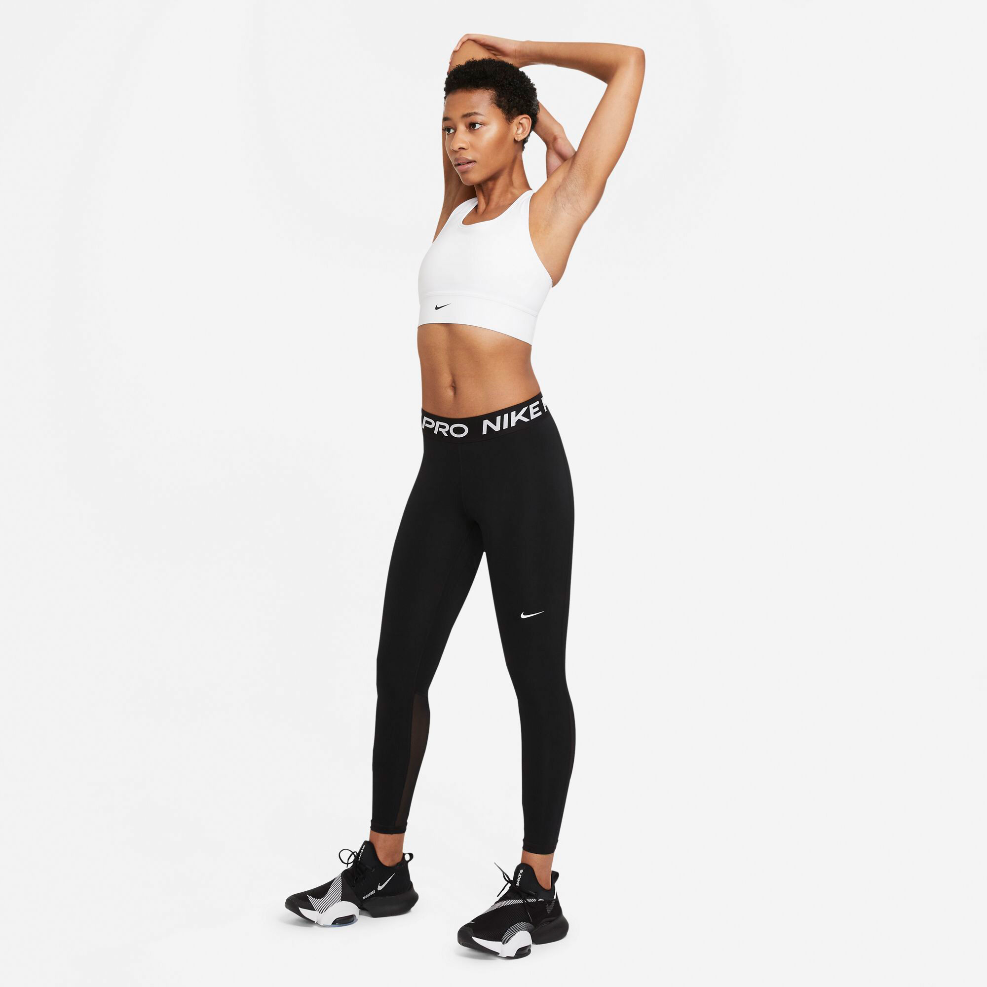 Womens black clearance nike pro leggings