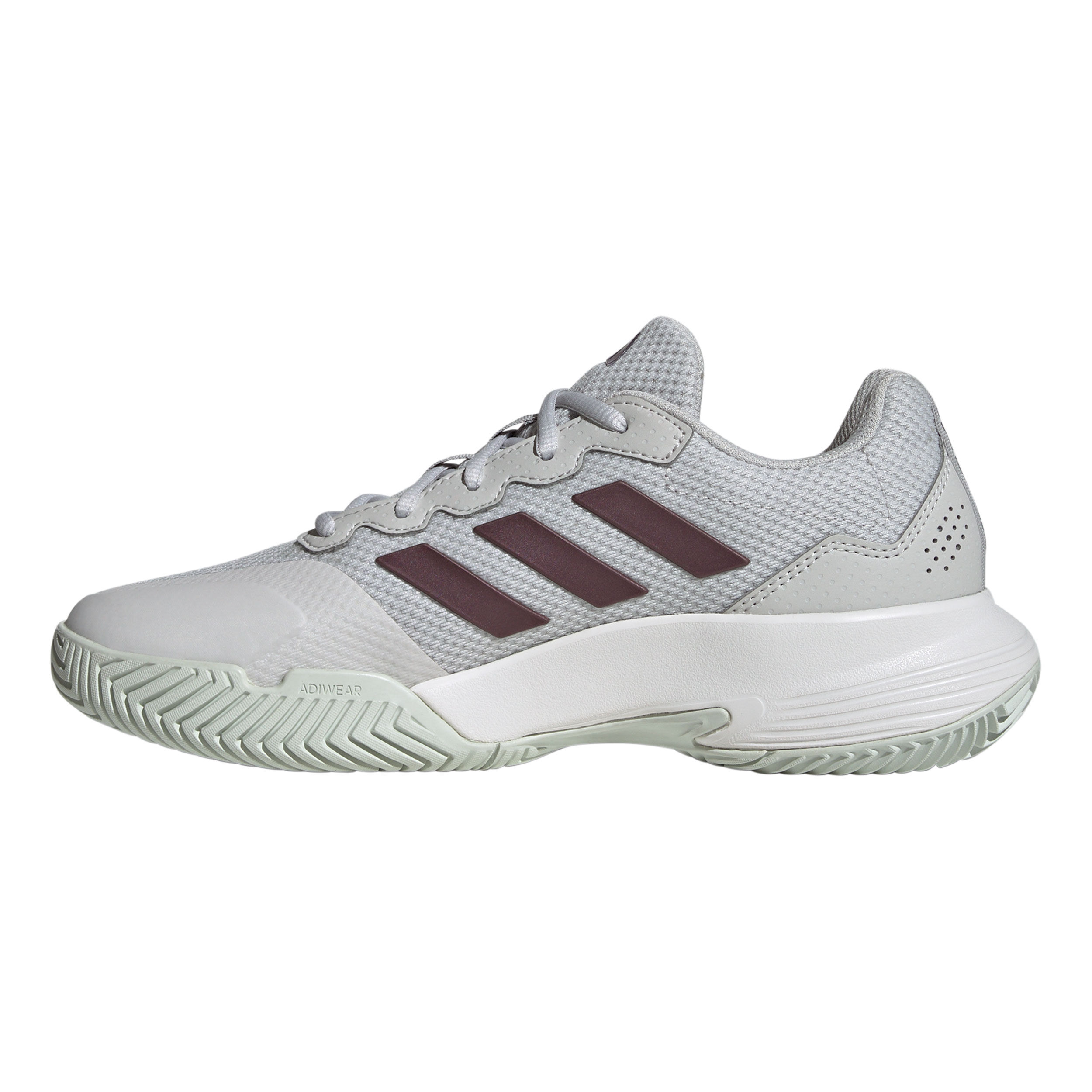 Adidas grey sale court shoes