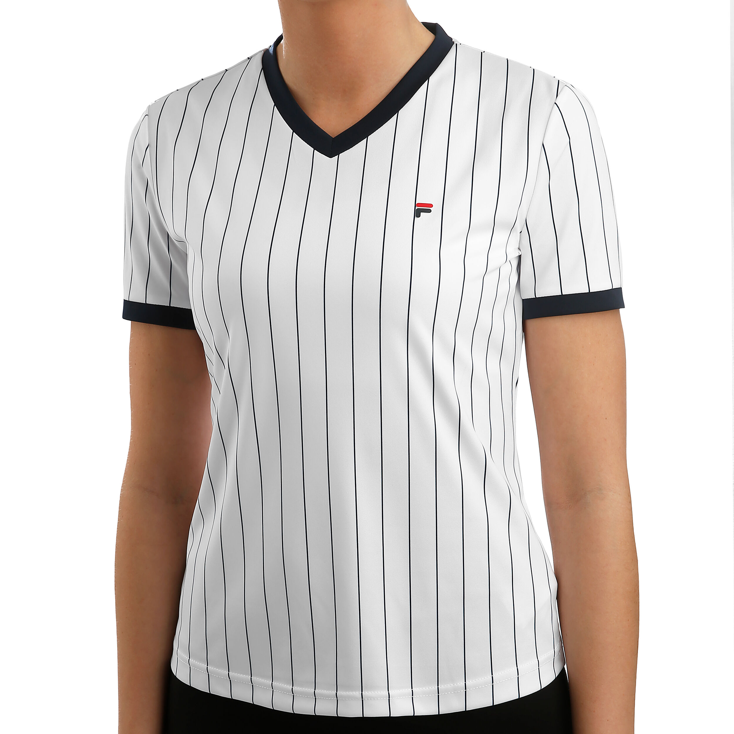 Buy Fila Pearl T Shirt Women White Dark Blue online Tennis Point UK