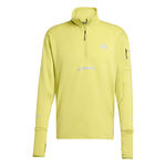 adidas Clothing adidas Adi365 Warm Half-Zip Running Shirt Men-Yellow