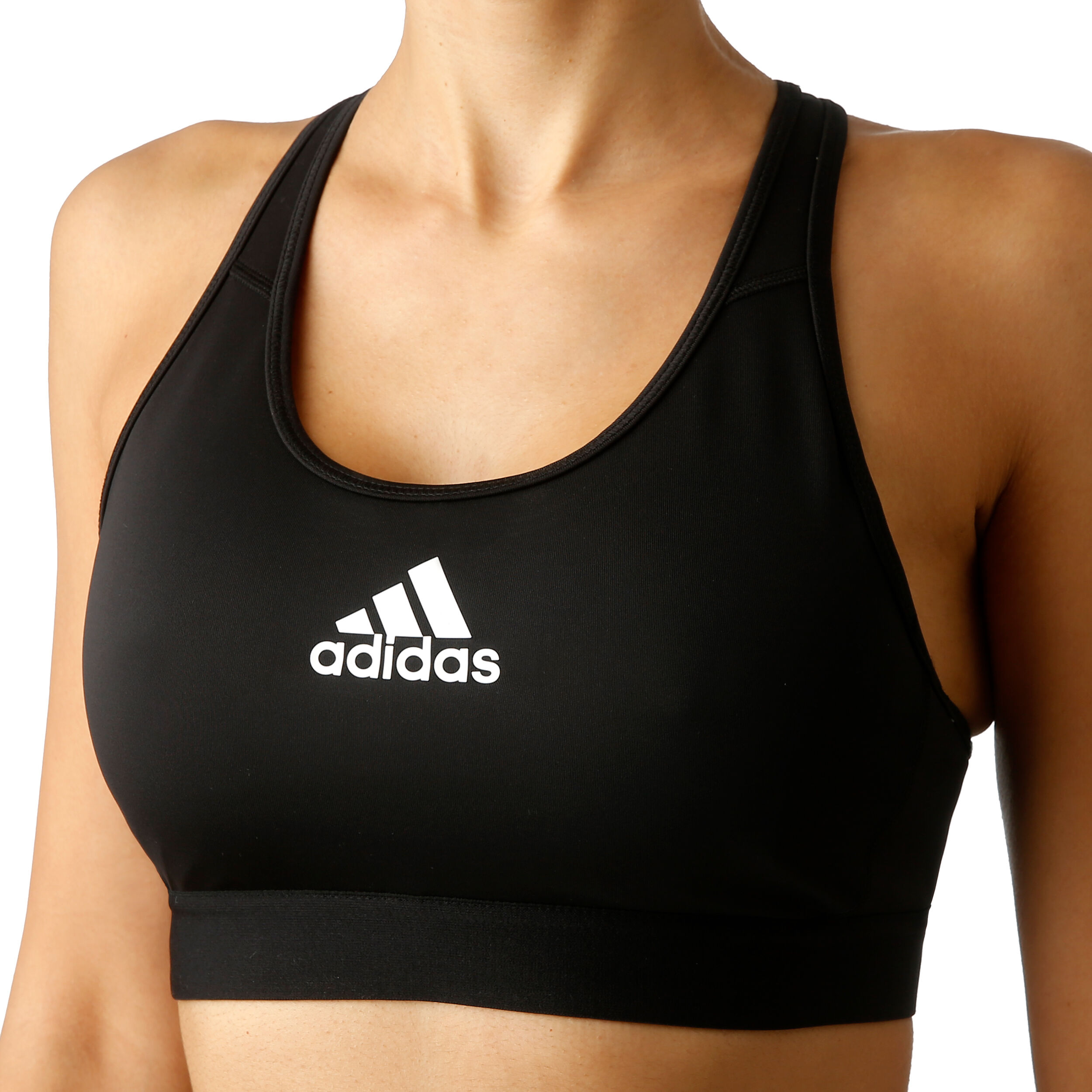 AlphaSkin Sports Bras Women Black White