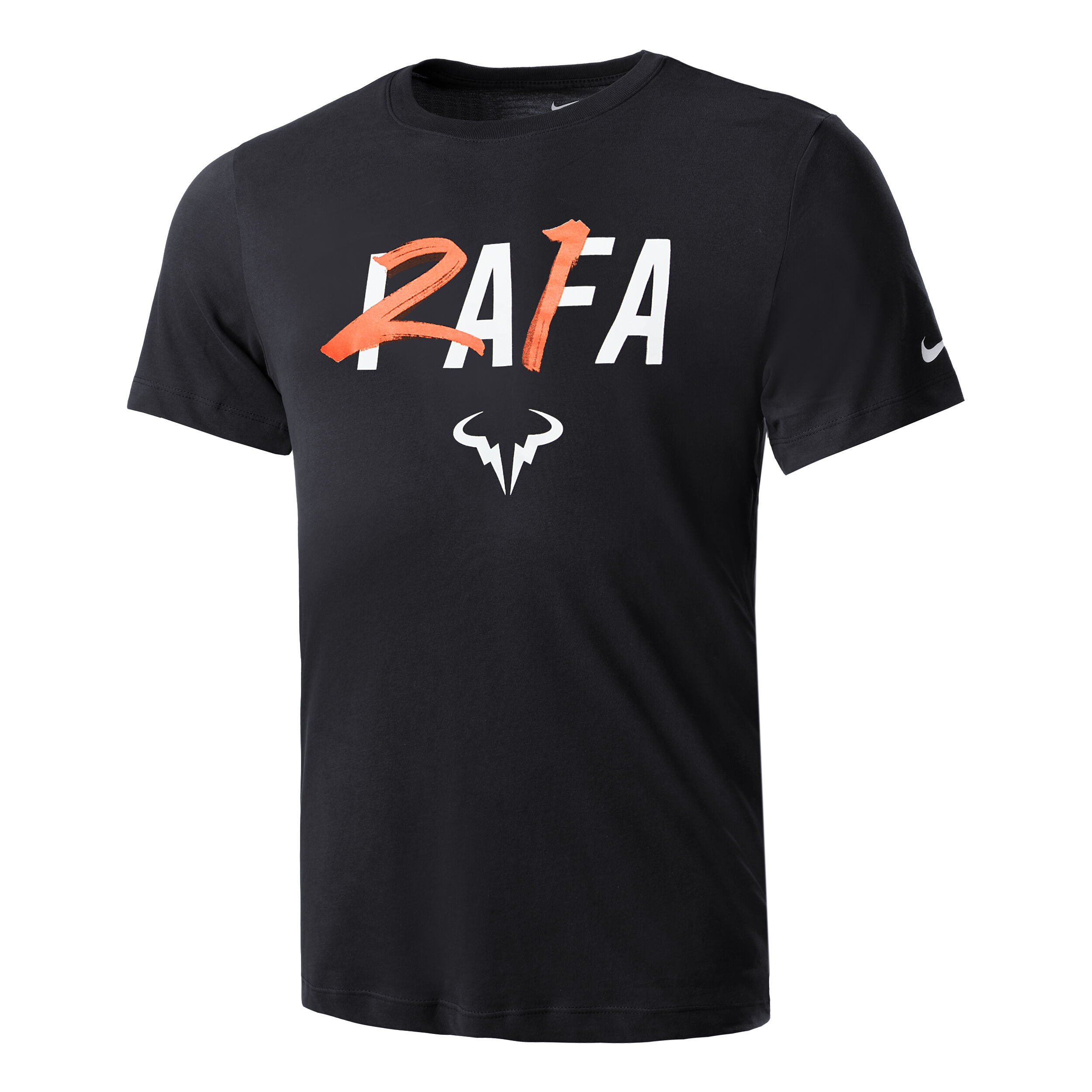 Rafael Nadal Celebration Winner T Shirt Men Black