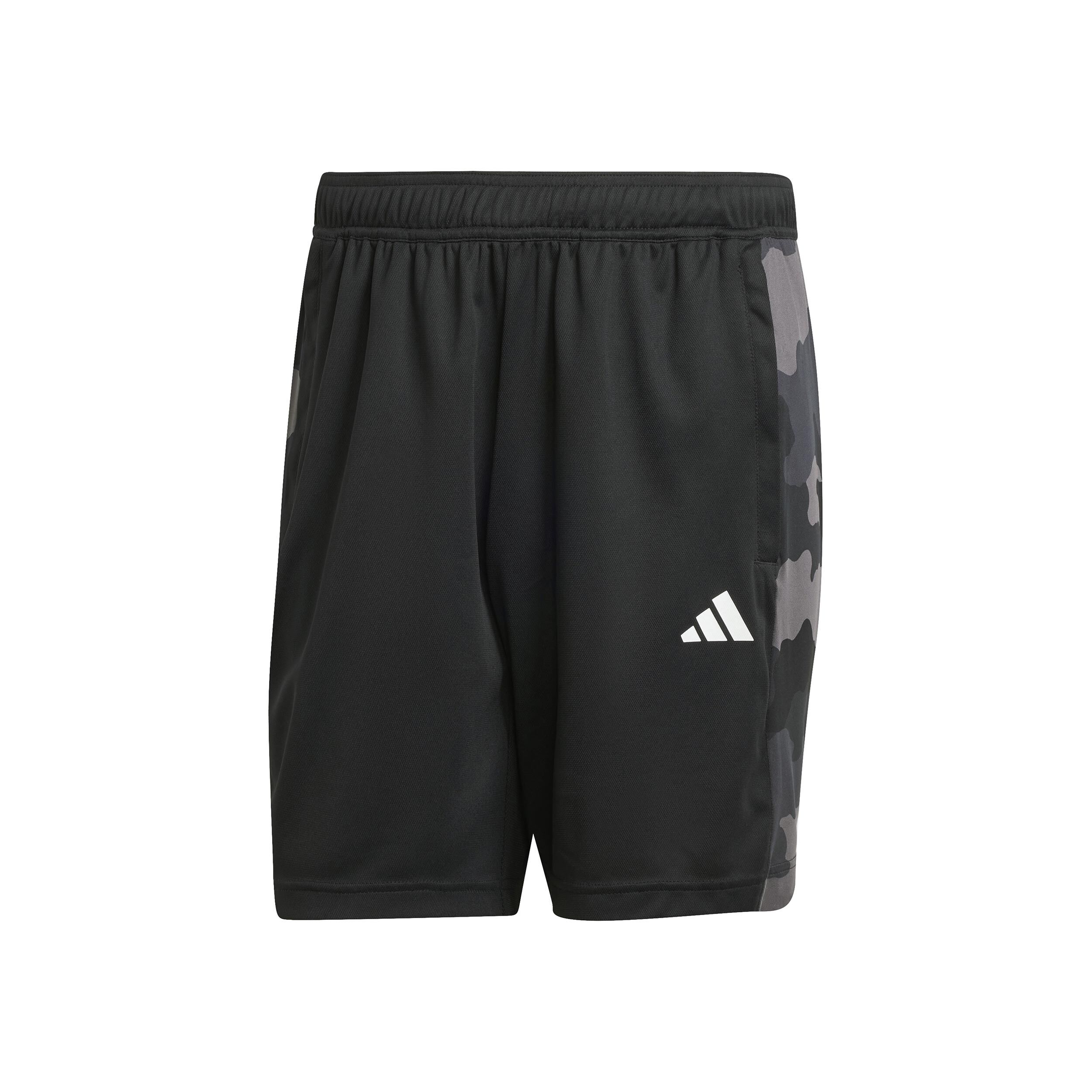 Camo Shorts Men Black Grey