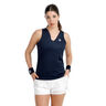 Crew 2.0 V-Neck Tank Top Women-dark blue