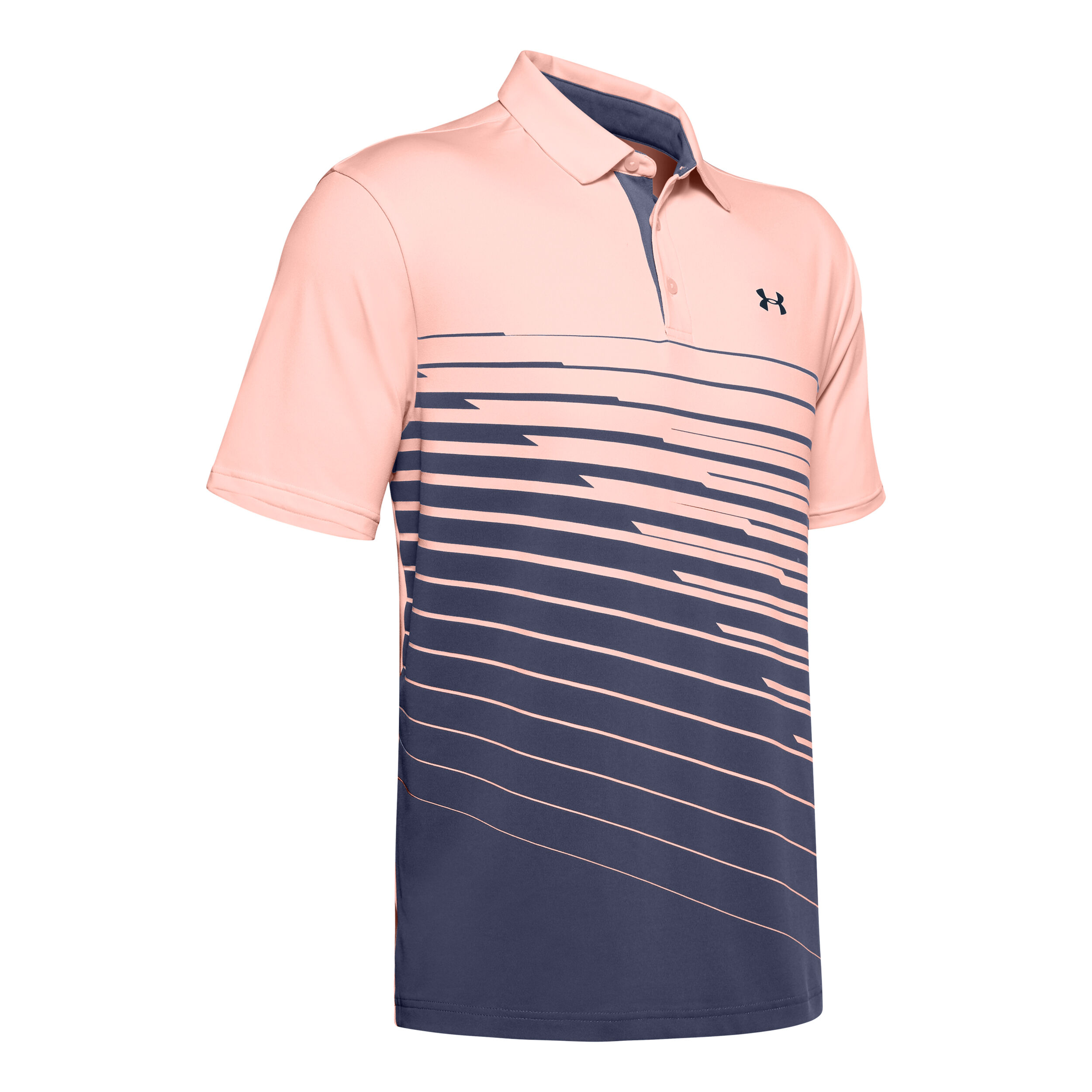 Buy Under Armour Playoff 2.0 Polo Men Pink Dark Blue online