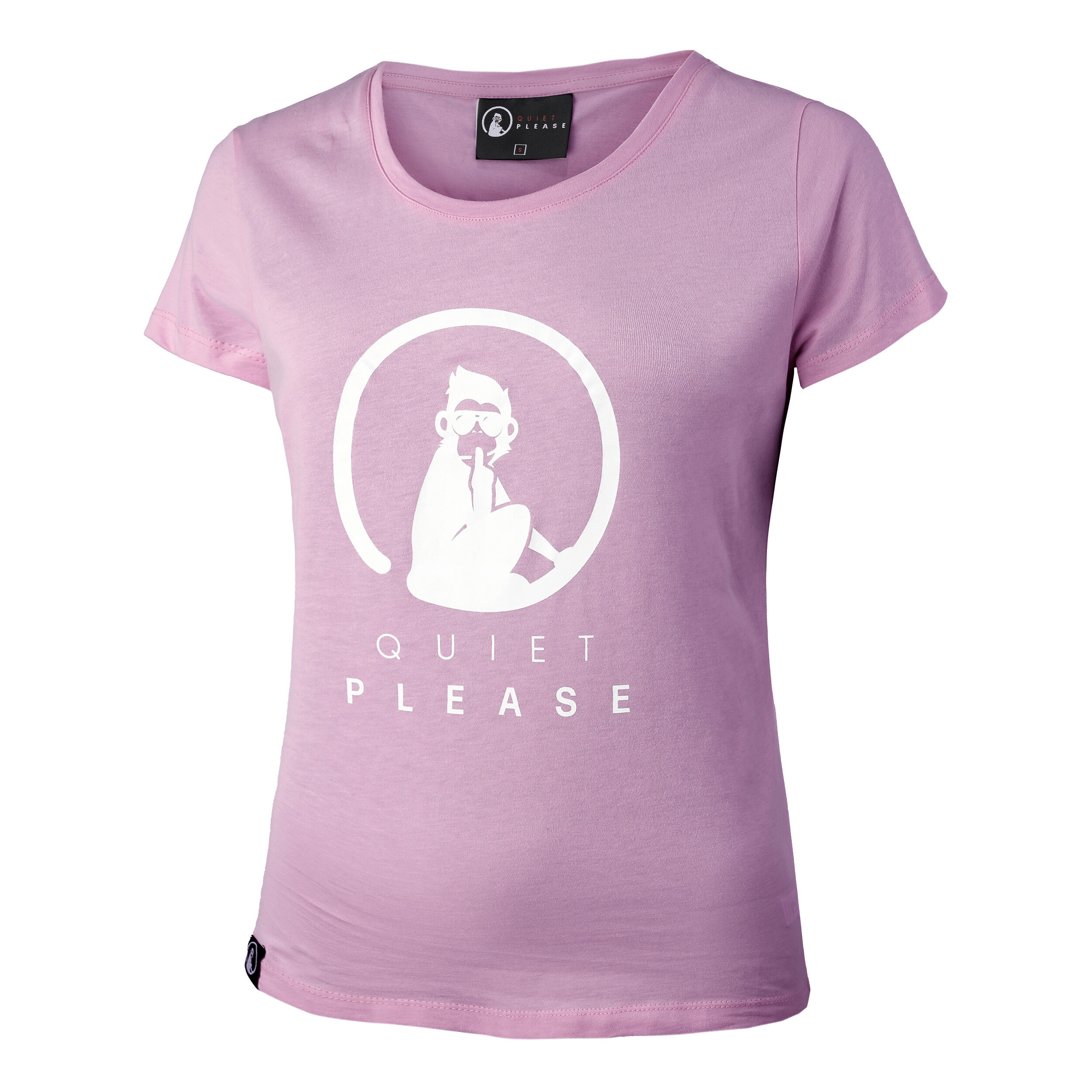Buy Quiet Please Baseline Logo T Shirt Women Pink online Tennis