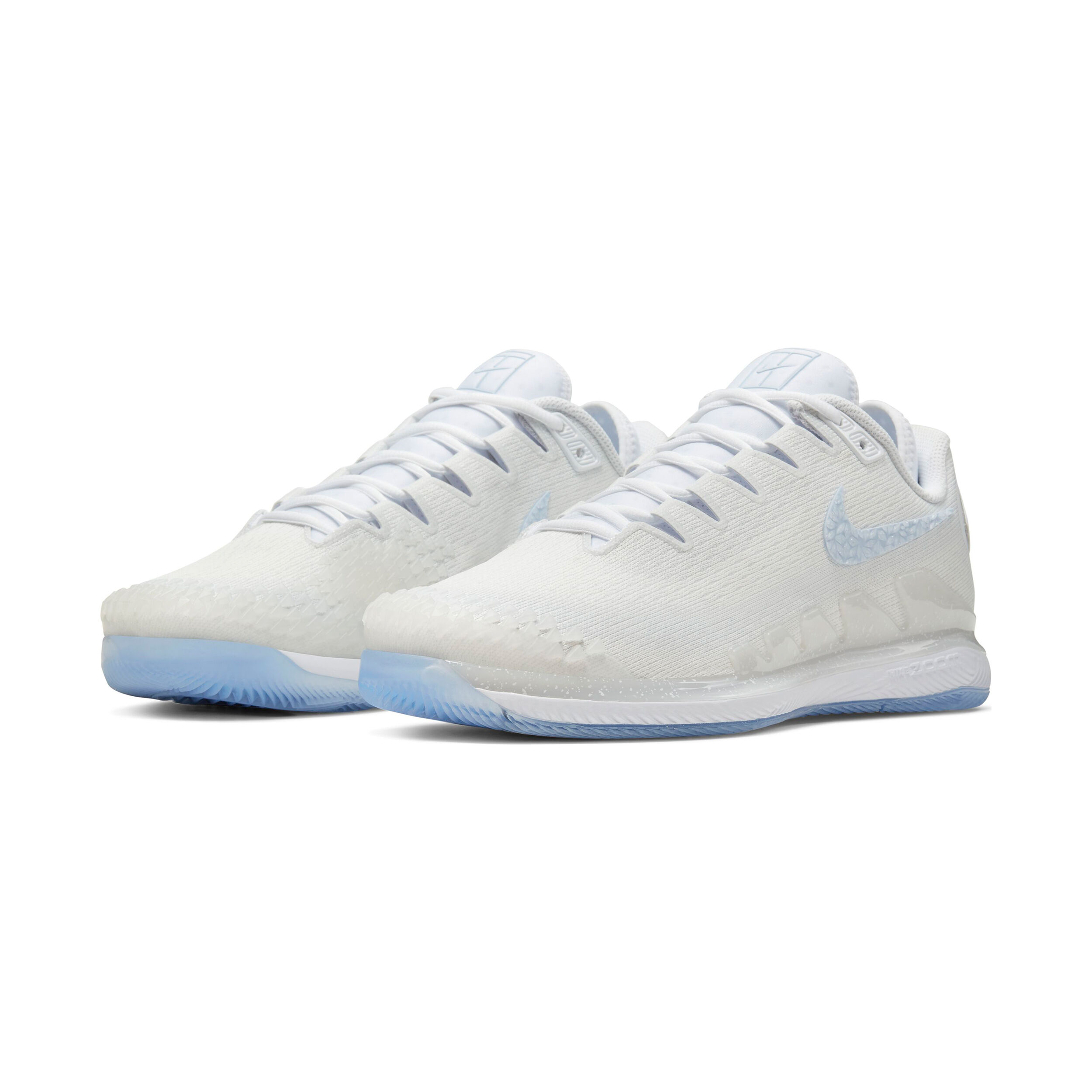 Men's air zoom vapor x tennis shoes - white/blue clearance