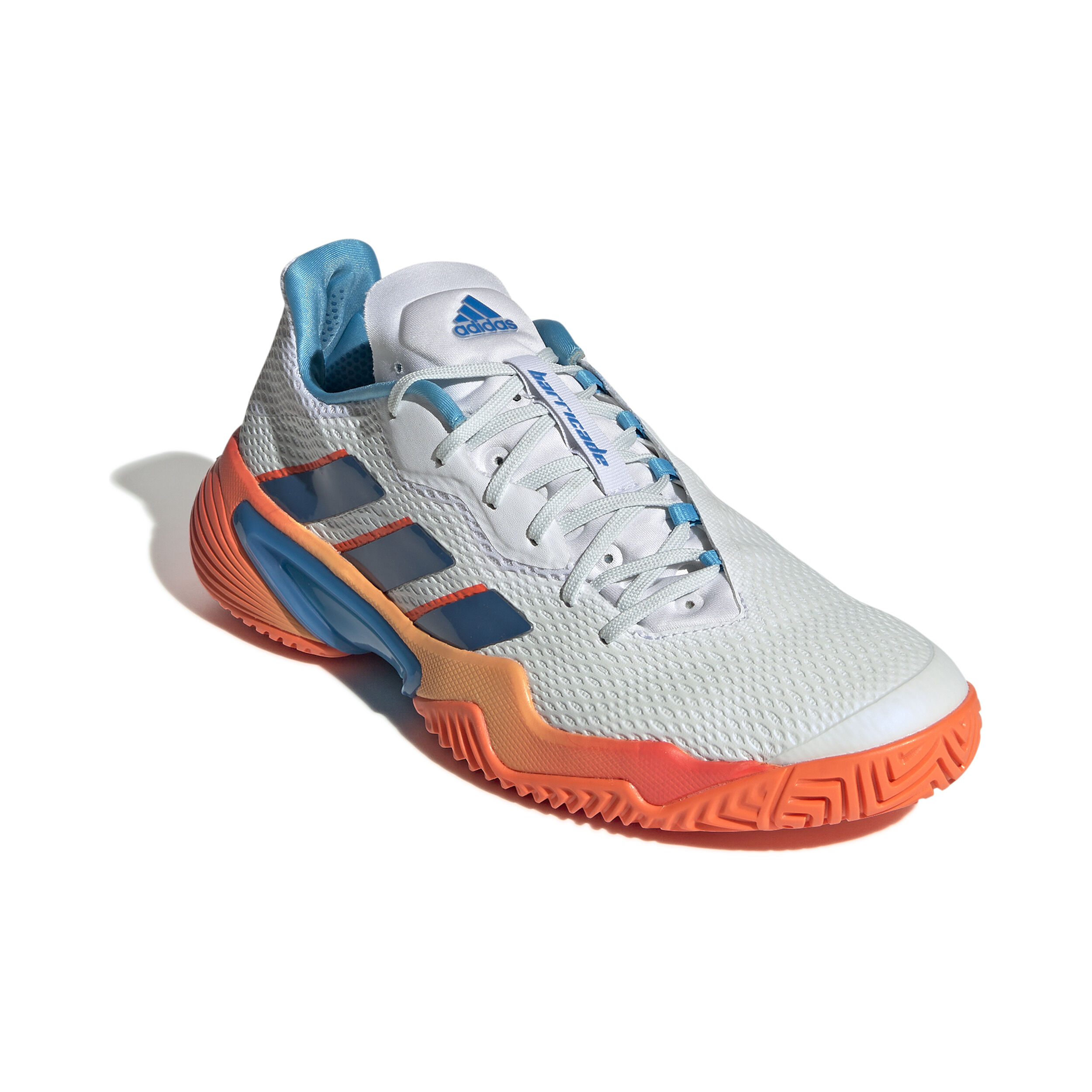 Barricade All Court Shoe Men White Orange