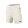 Borg Zip 7 Inch Shorts Men - cream