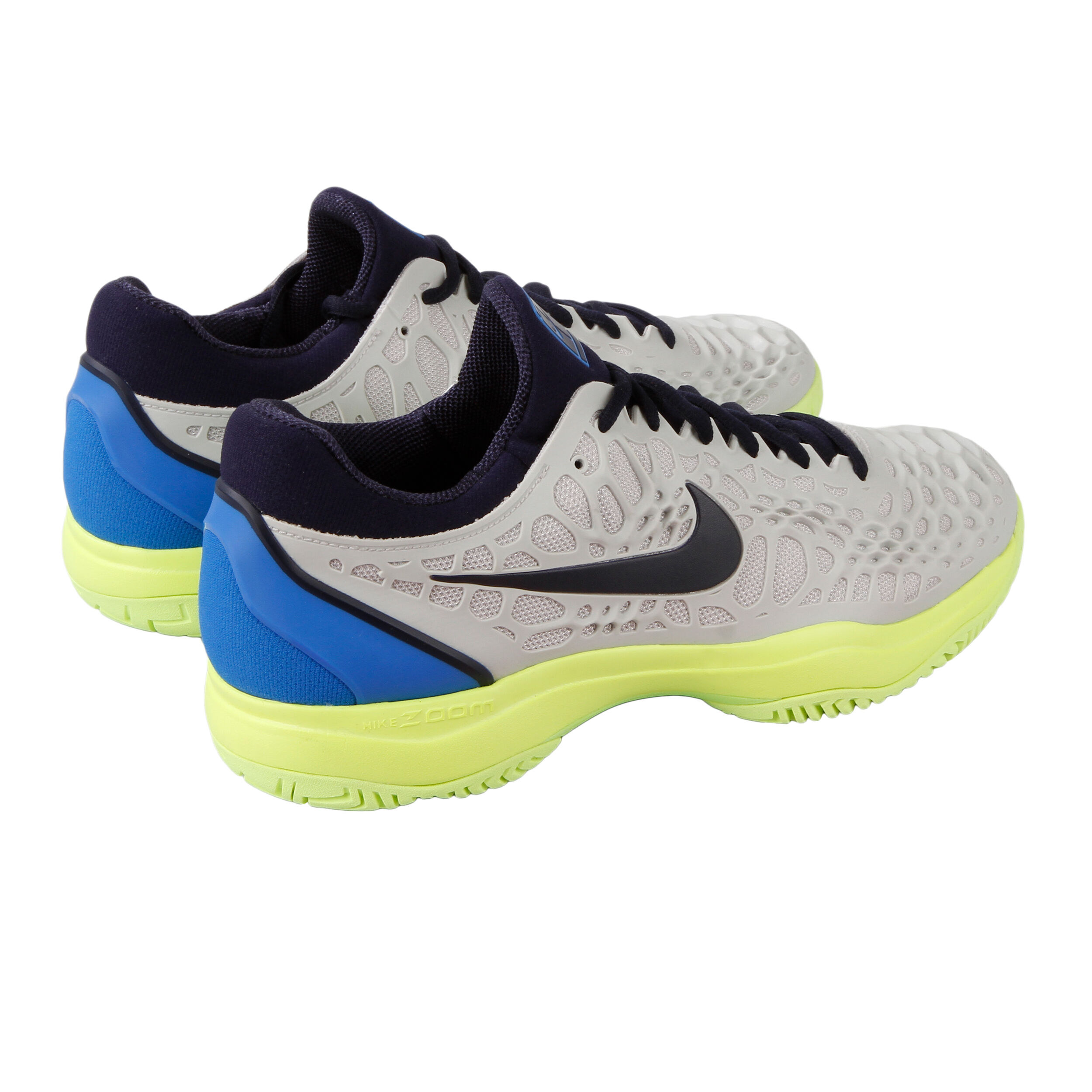 Zoom Cage 3 All Court Shoe Men Lightgrey Dark Blue