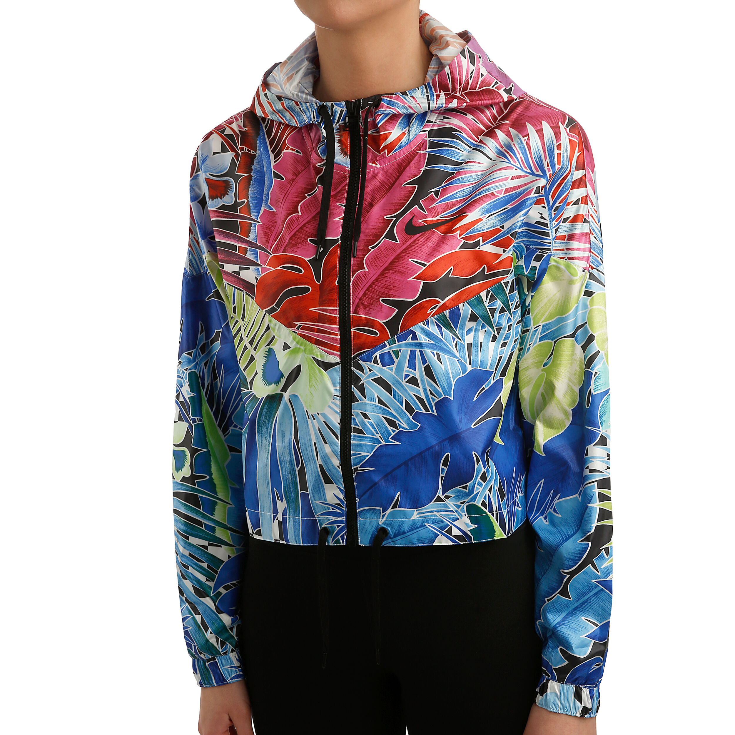 Nike floral jacket women's top