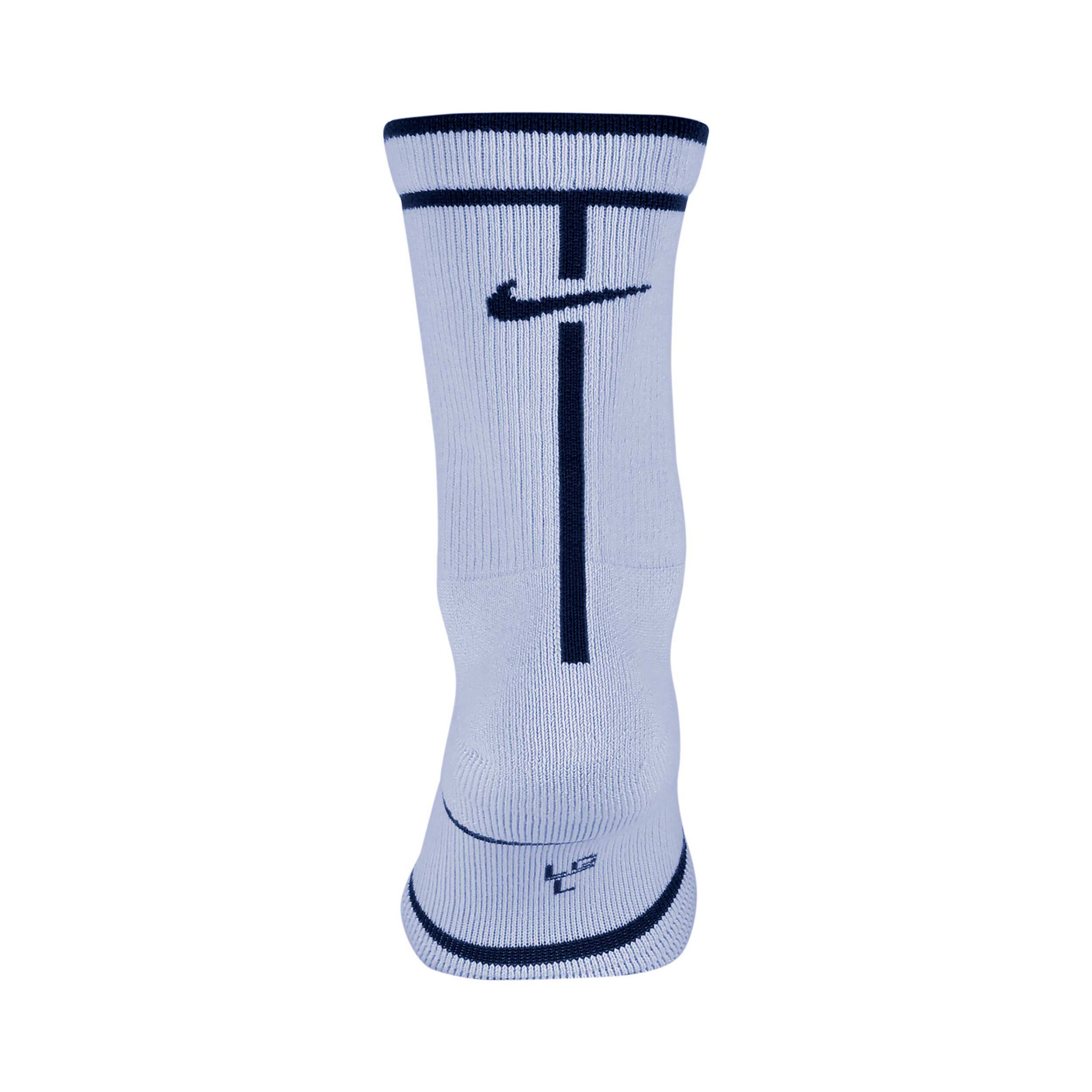Buy Nike Court Essentails Crew Tennis Socks Lilac Dark Grey
