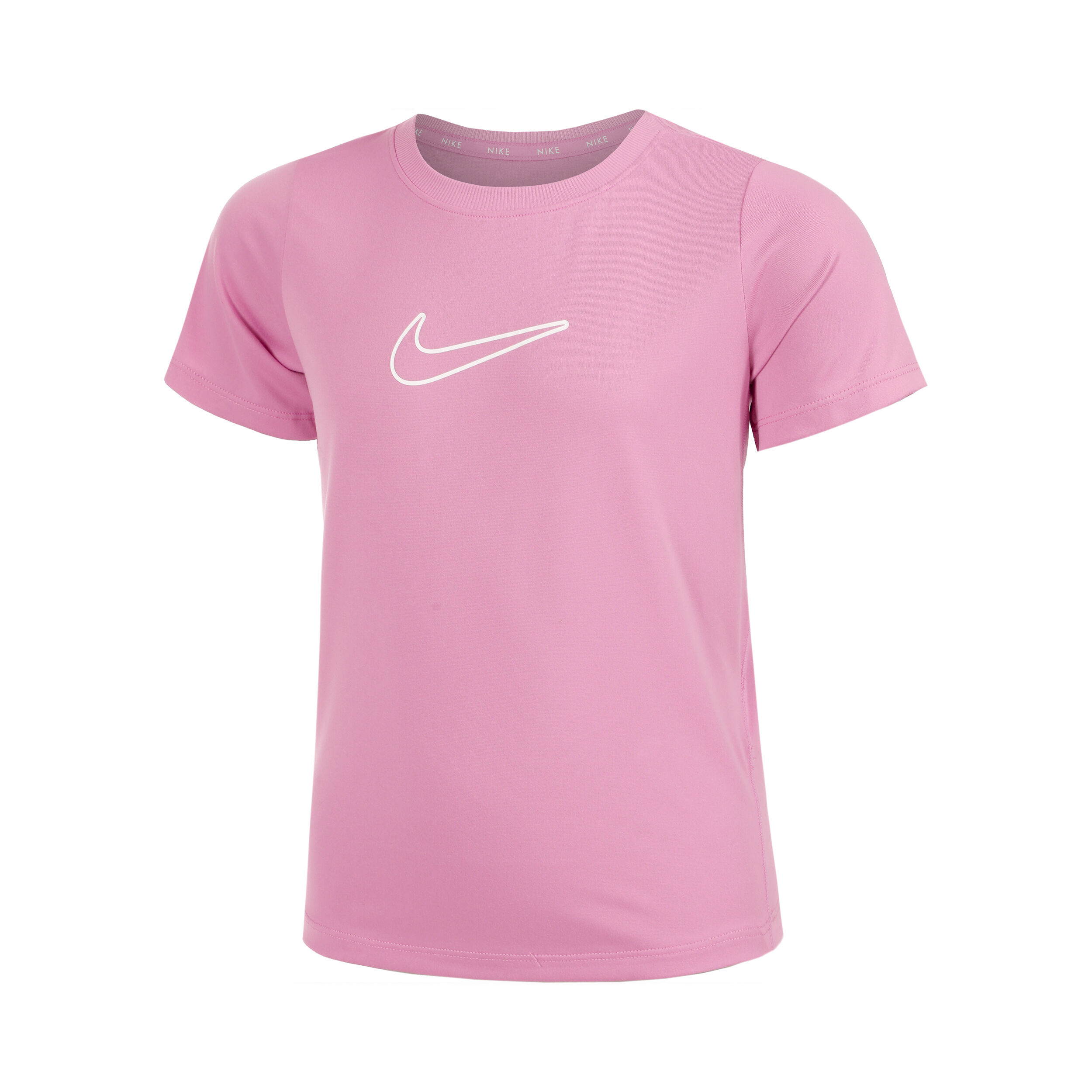 Dri Fit One STD T Shirt Girls Pink