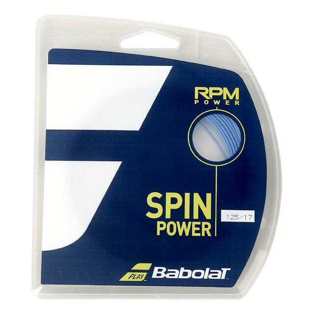 Babolat RPM Power 125/17 + Xcel 130/16 Tennis Hybrid Set Brown/natural