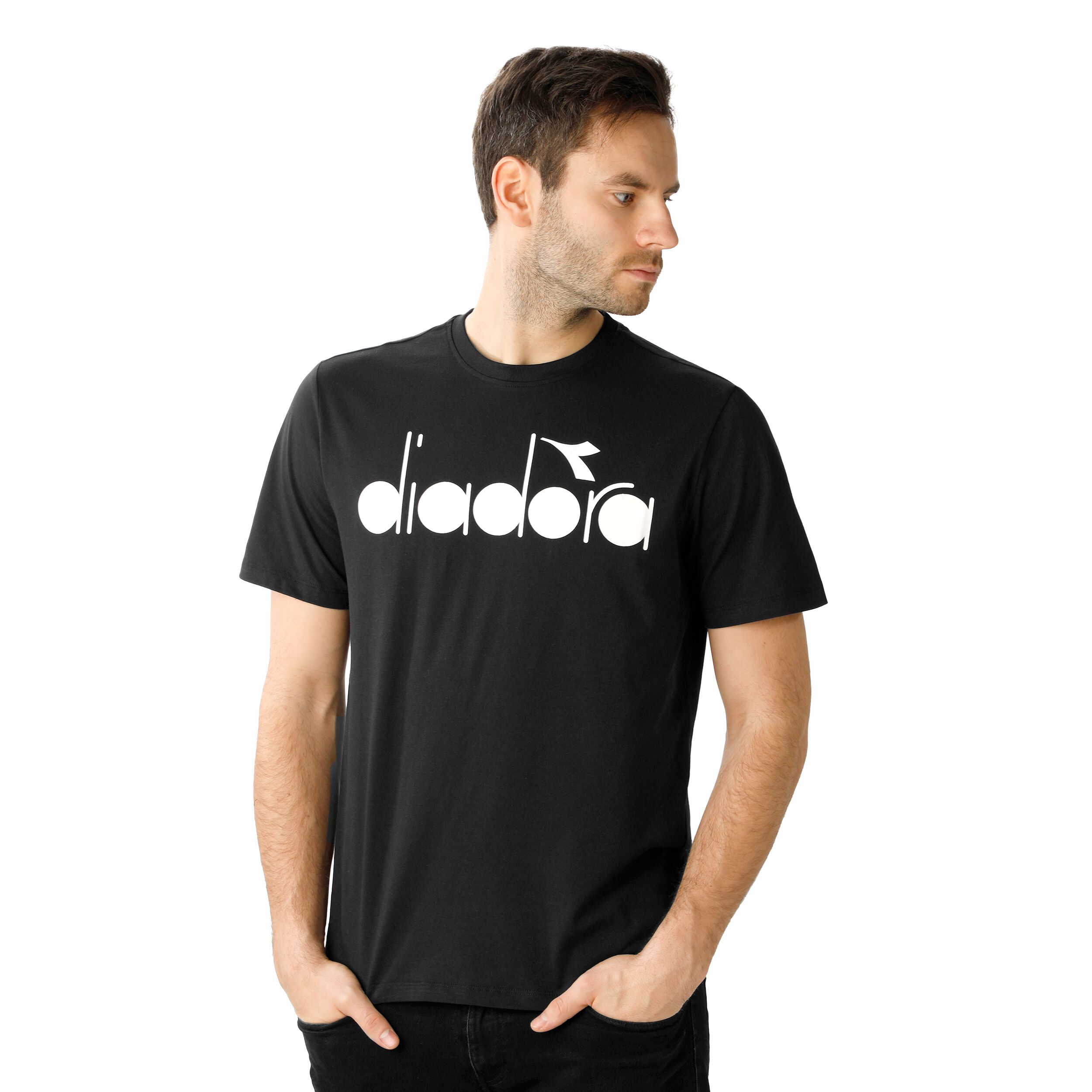 Buy Diadora Club T Shirt Special Edition Men Black White online