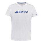 Babolat Clothing Babolat Exercise T-Shirt Men-White