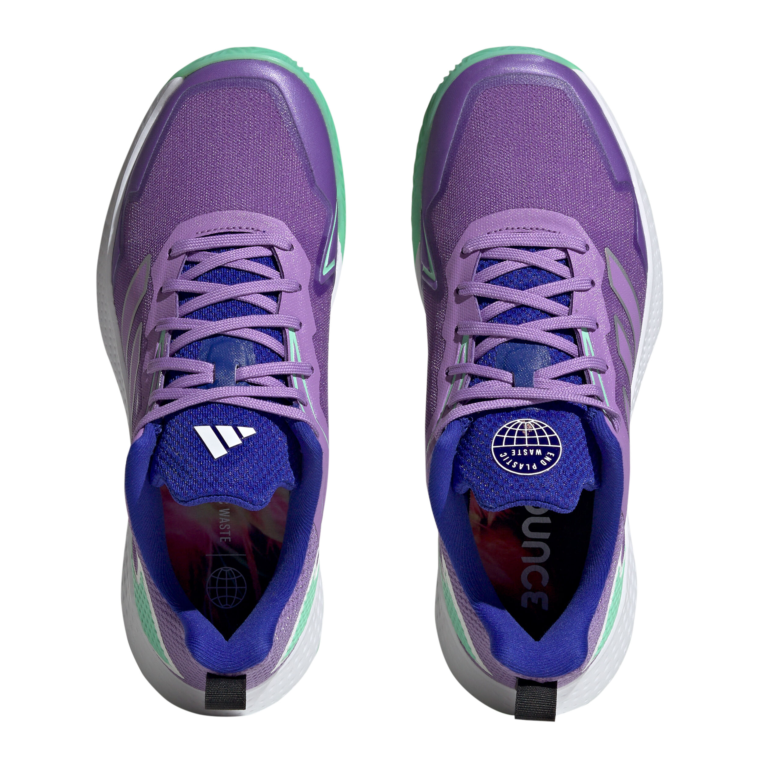 Womens purple adidas shoes discount
