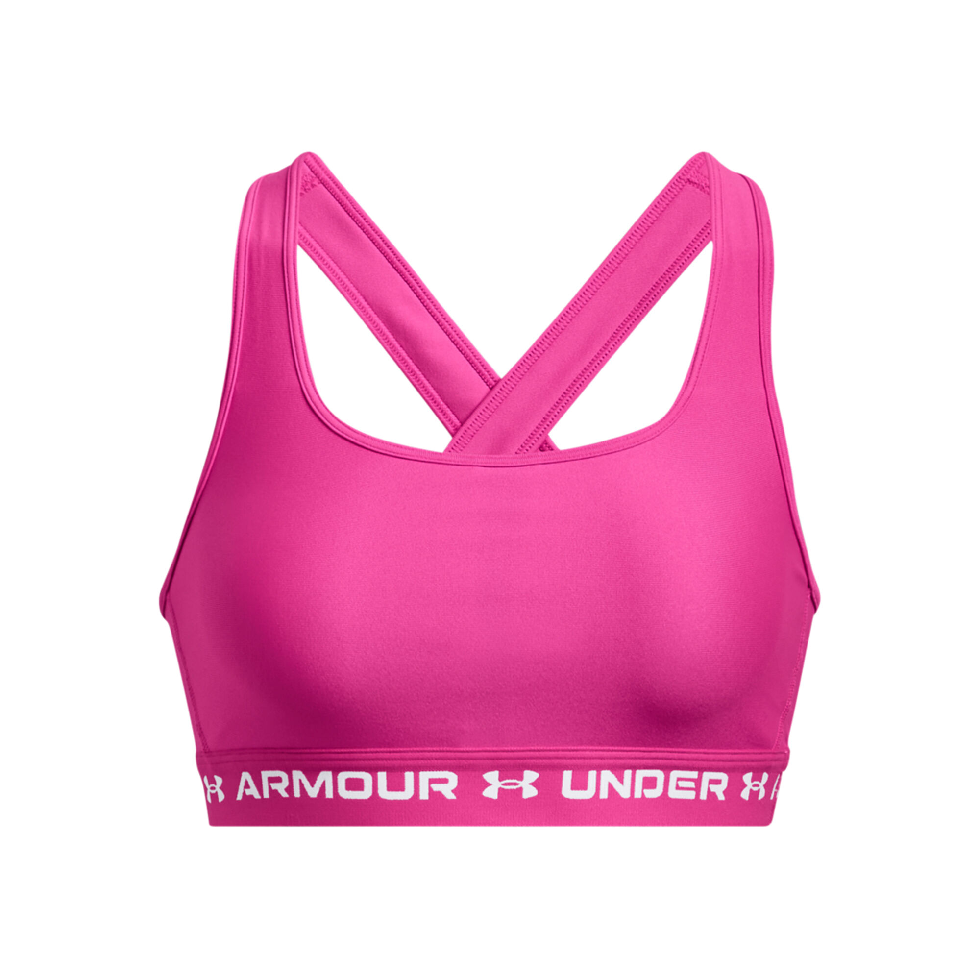 Buy Under Armour Crossback Mid Sports Bras Women Pink, White