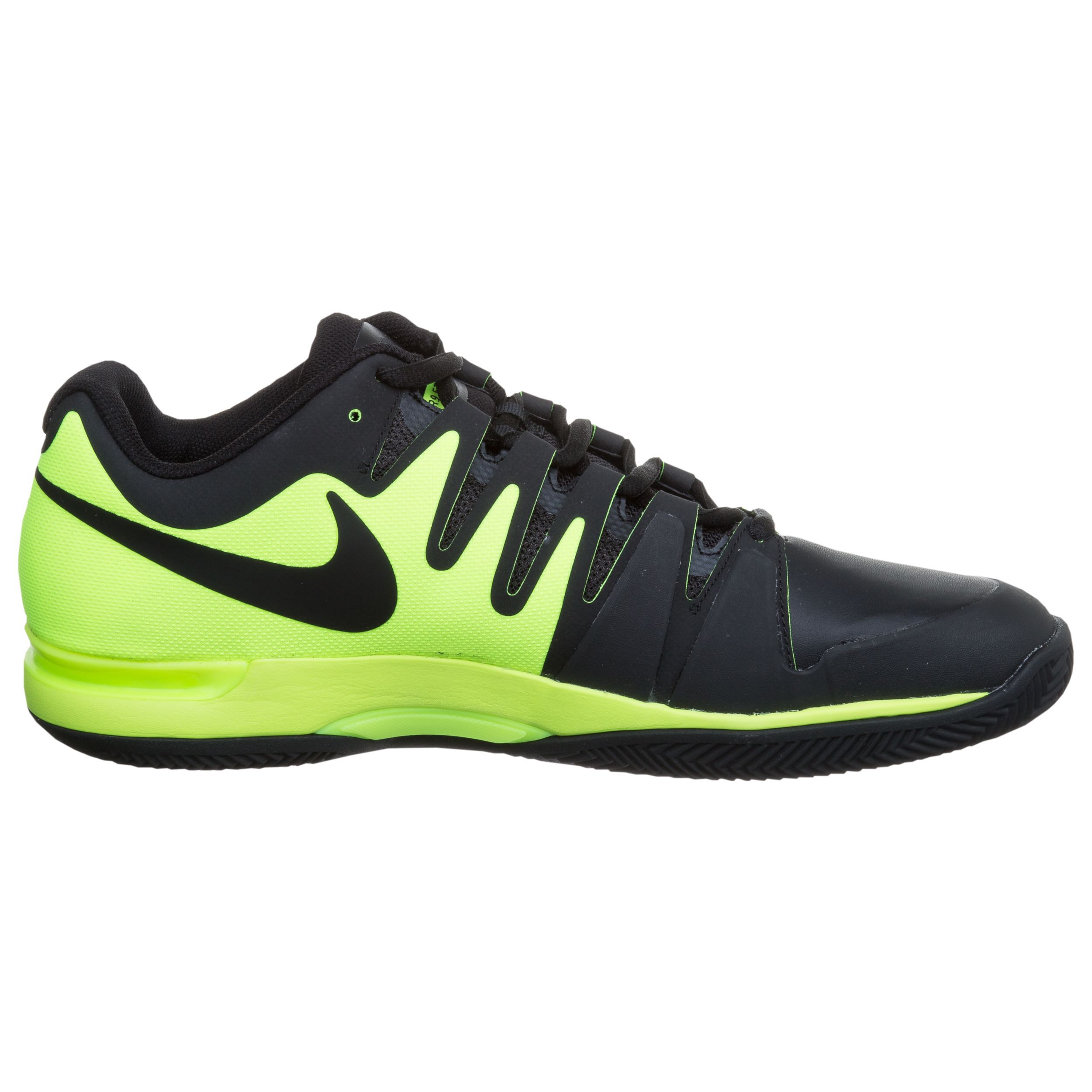 Roger Federer Zoom Vapor 9.5 Tour Clay Court Shoe Men Neon Yellow Black