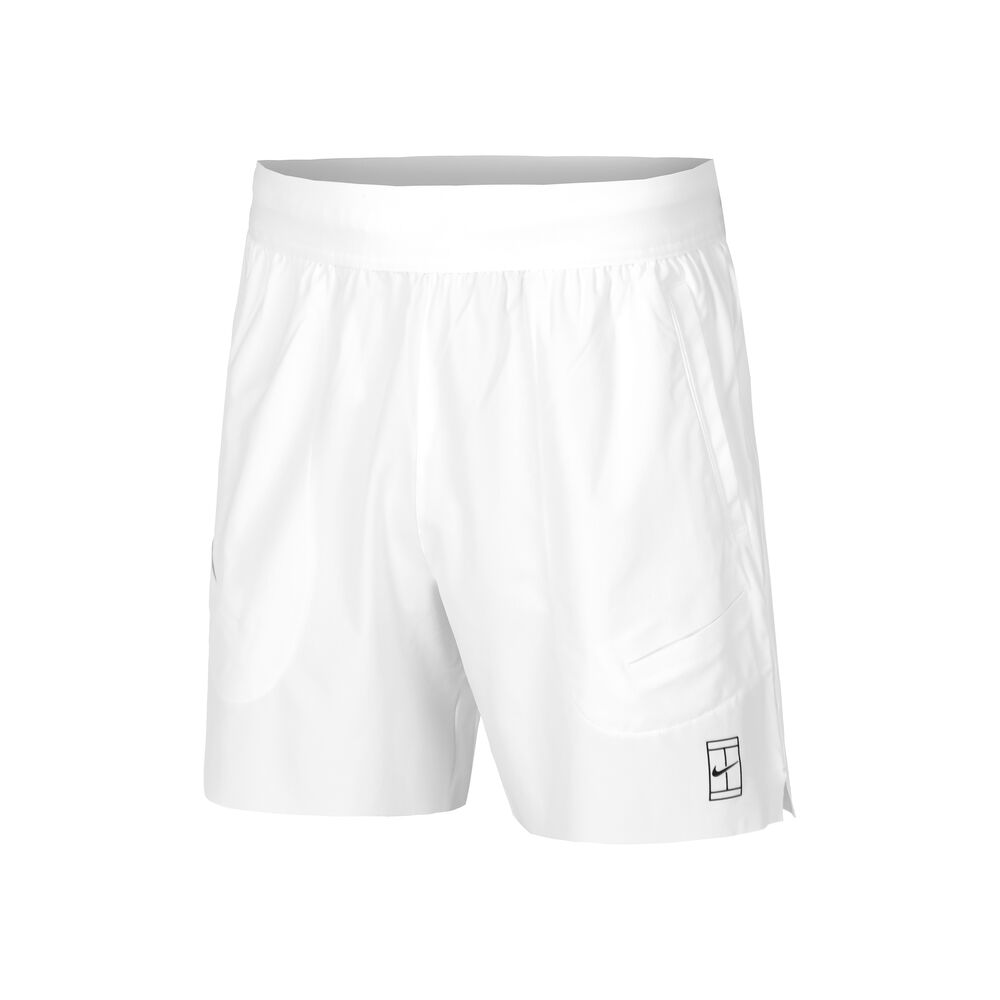 Nike Court Dri-Fit Advantage 6in Shorts Men white Nike Court Dri-Fit Advantage 6in Shorts Men white