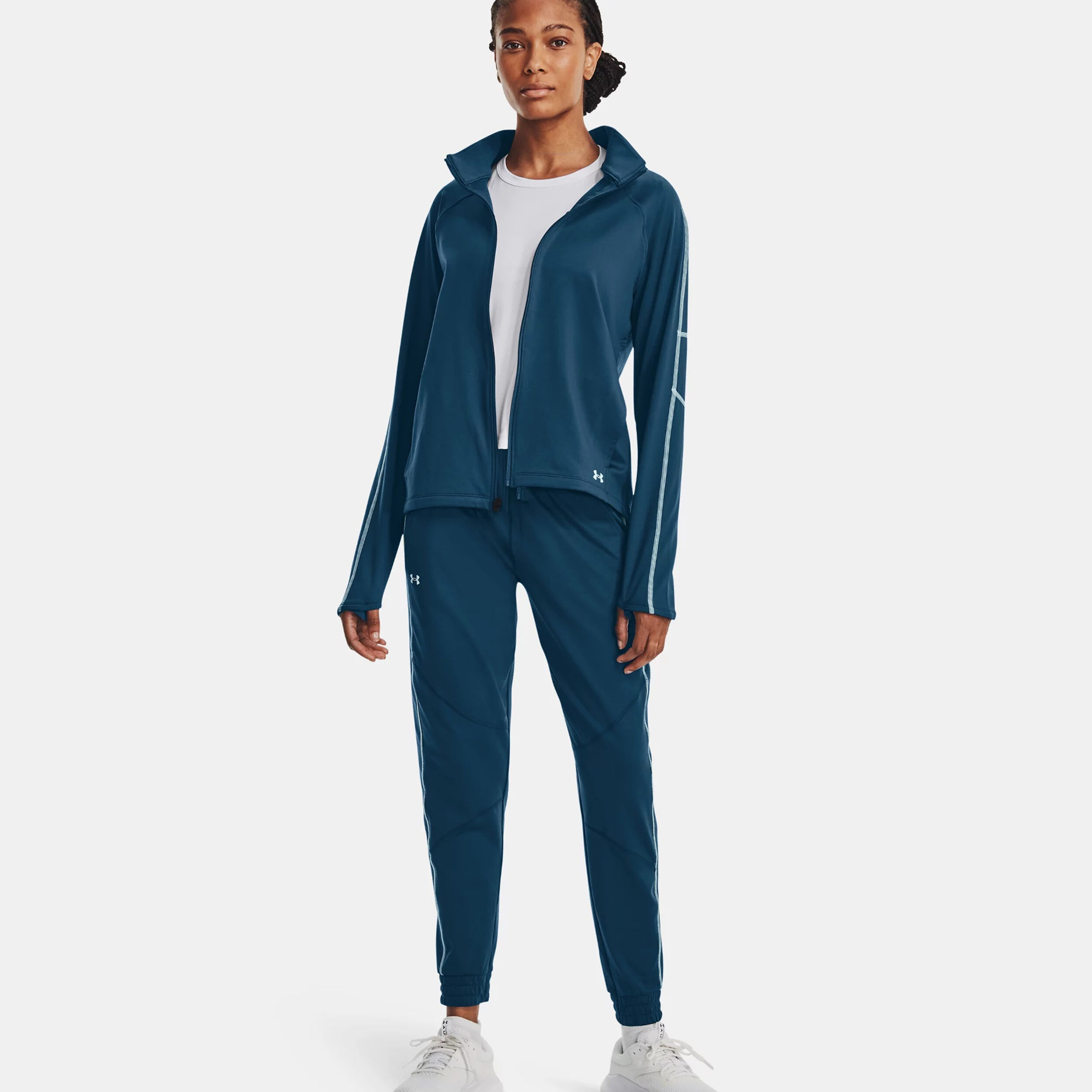 Under armour online jackets blue women