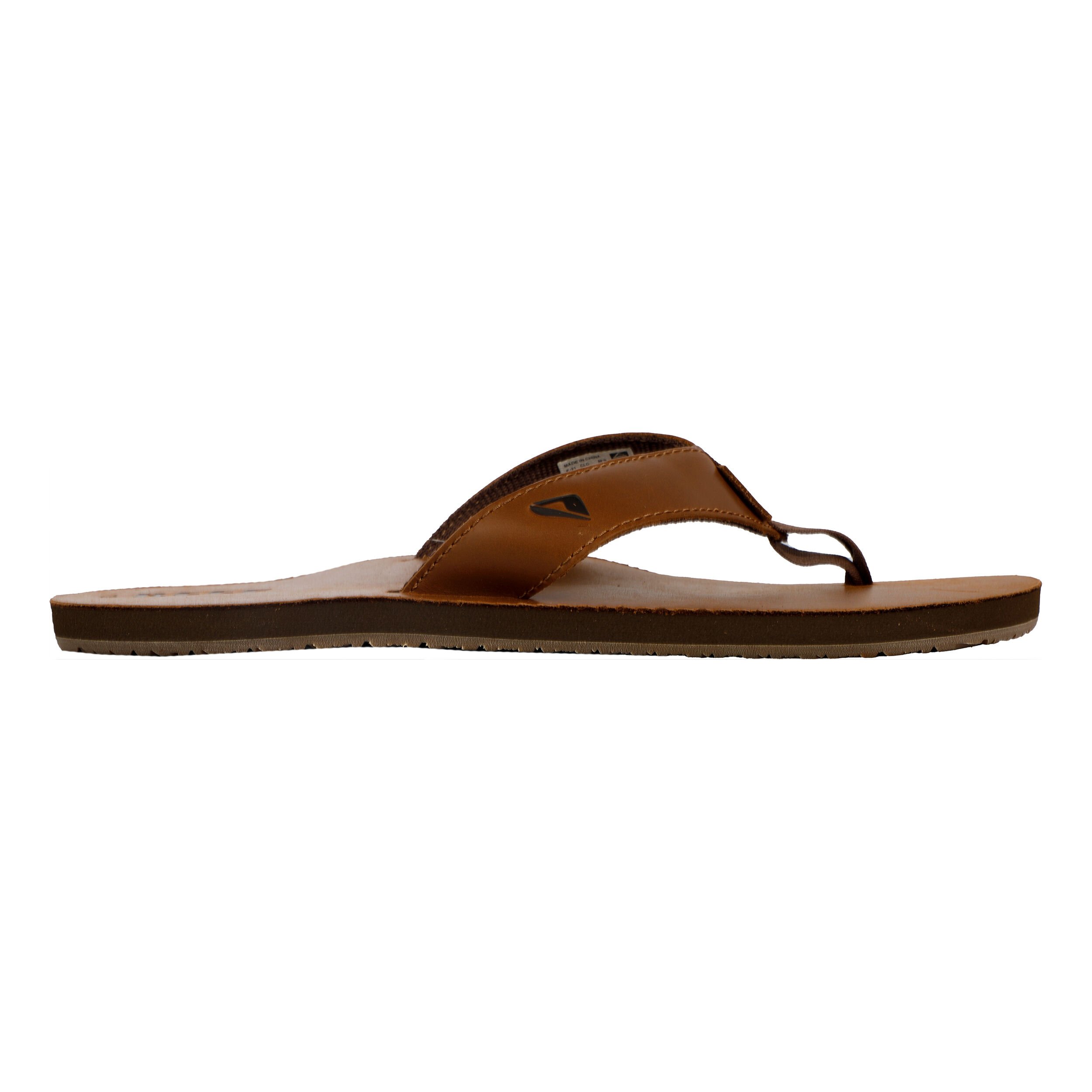 Mens reef leather flip flops store