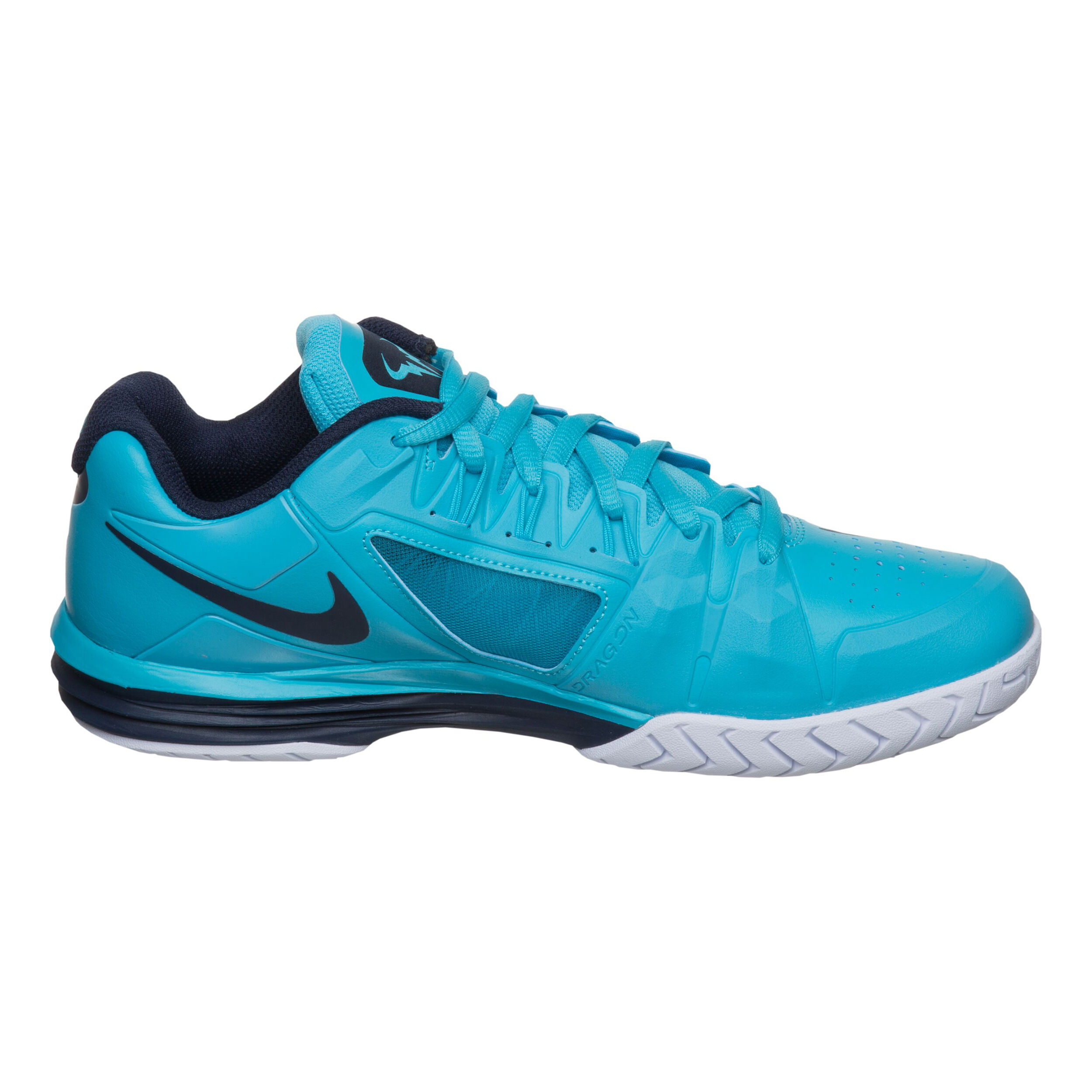 Buy Nike Rafael Nadal Lunar Ballistec 1.5 LG Quickstrike Limited Edition All Court Shoe Men Turquoise Dark Blue online Tennis Point UK