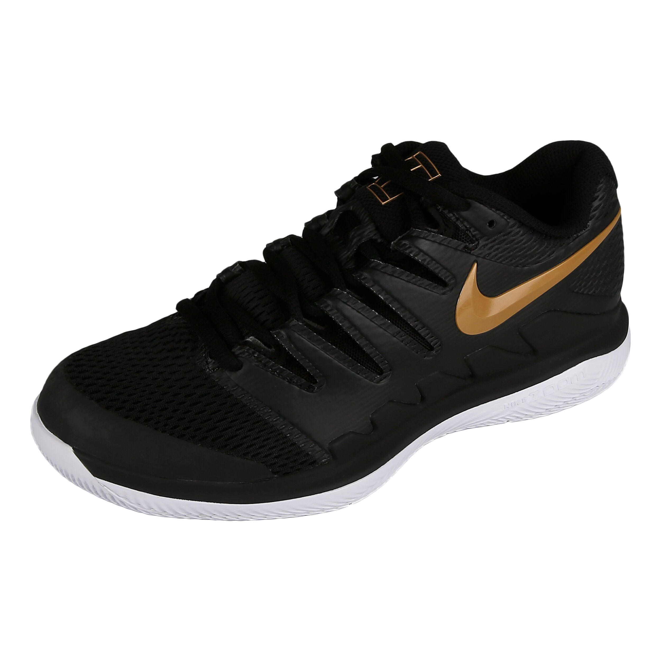Air Zoom Vapor X All Court Shoe Women Black Gold