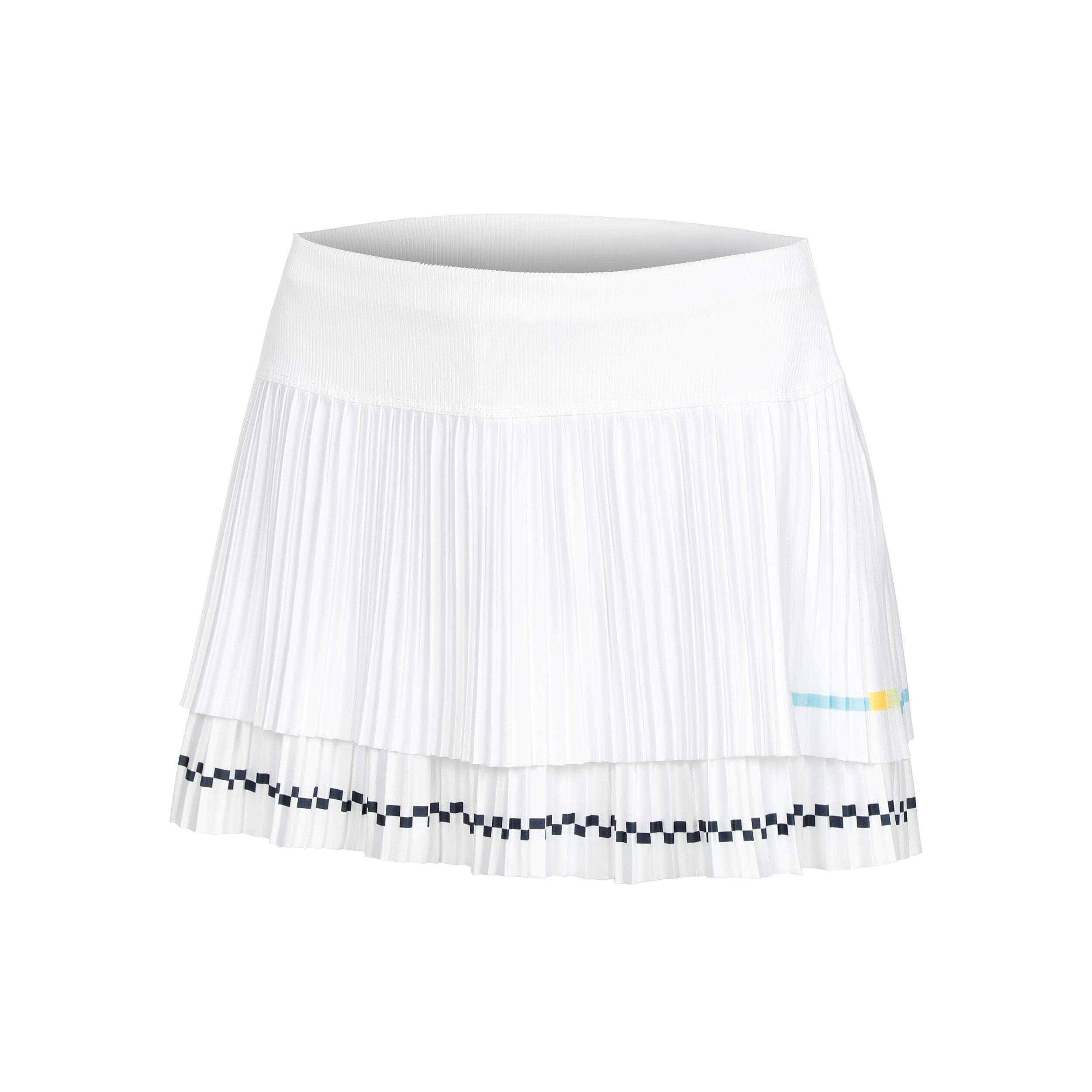 Finish Line Pleated Skirt Women White Black