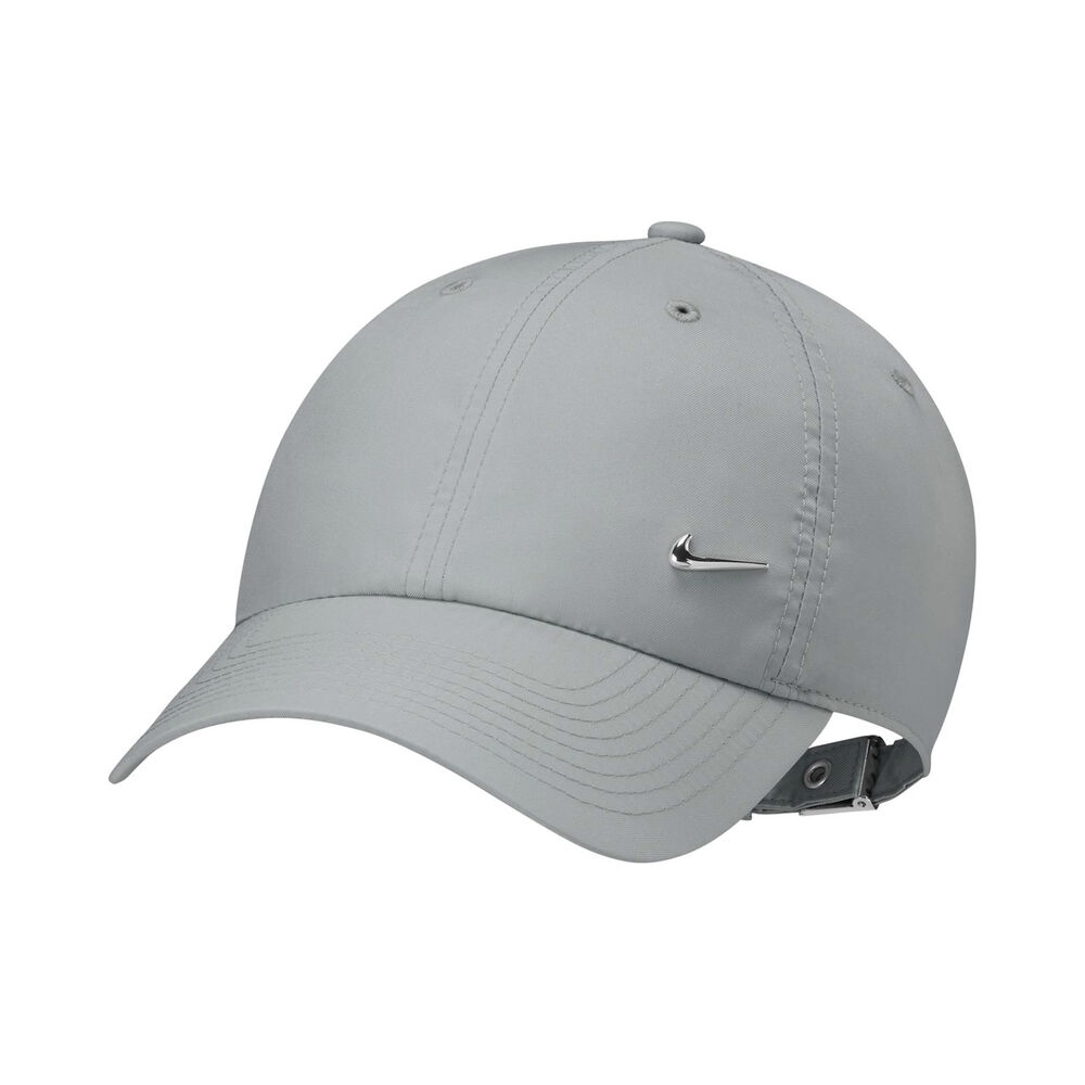 Nike Dri-Fit Club Metal Swoosh Cap grey