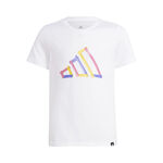 adidas Clothing adidas Graphic T-Shirt Kids-White,Multicoloured