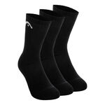 HEAD Clothing HEAD Short Crew Tennis socks 3 Pack Unisex - black, 