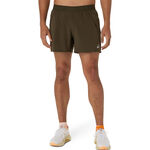ASICS Clothing ASICS Road 5in Running shorts Men-brown, green