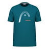 Carl T-Shirt Men-Petrol