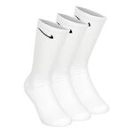 Nike Clothing Nike Everyday Cush Crew Sports Socks 3 Pack-White,Black