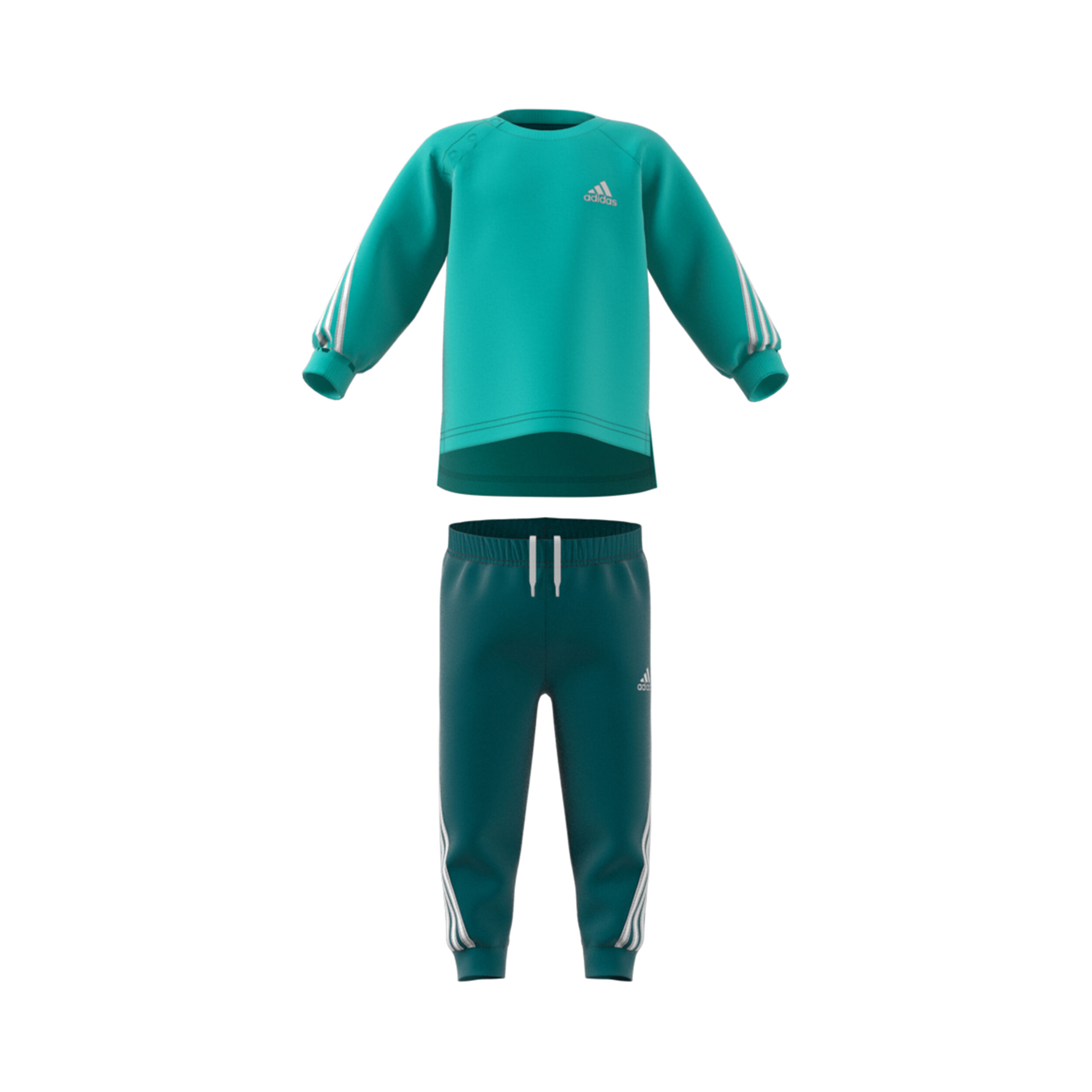 Buy adidas Future Icon Jogging French Terry Baby Clothes Boys Turquoise Green online Tennis Point UK
