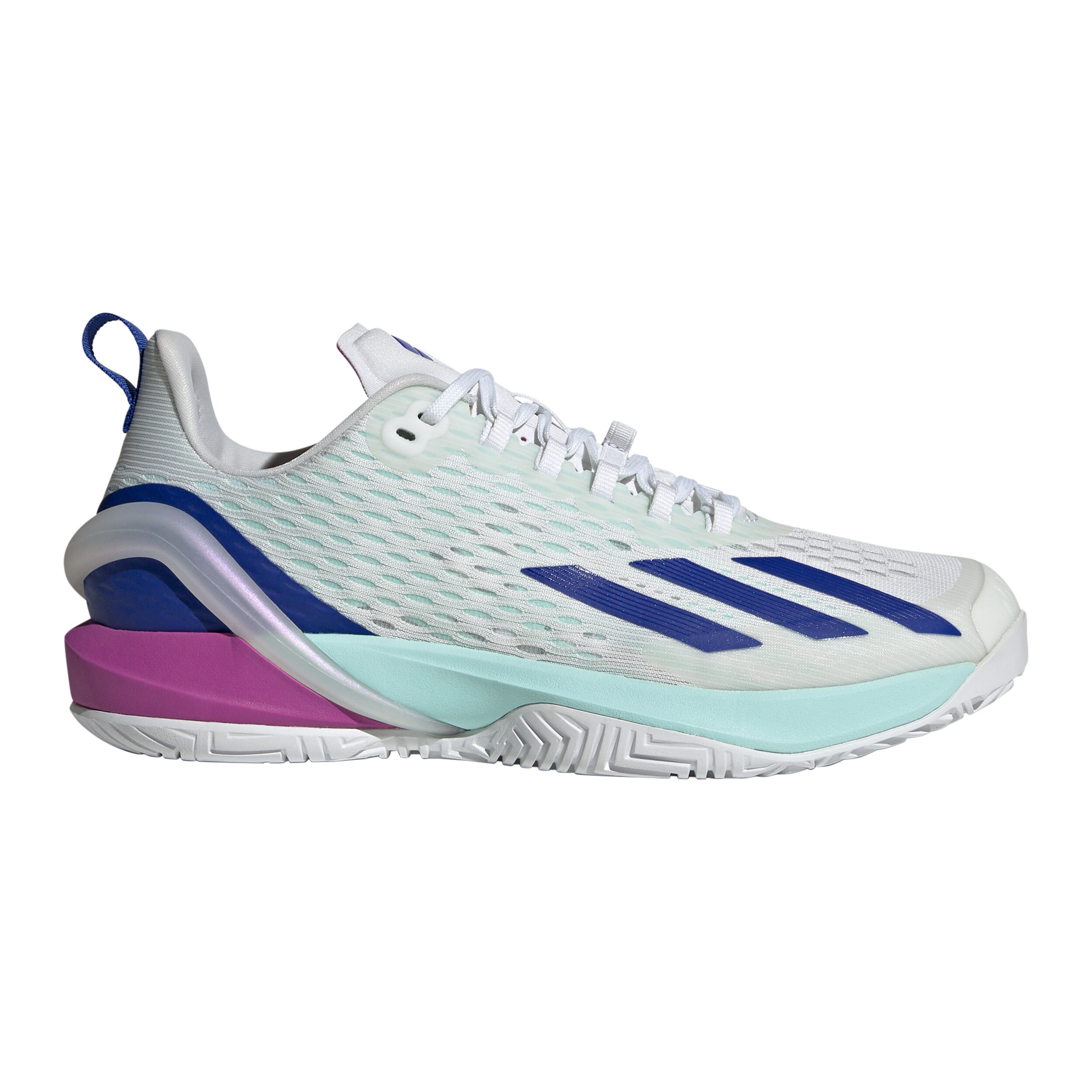 Adizero Cybersonic All Court Shoe Men White Mint