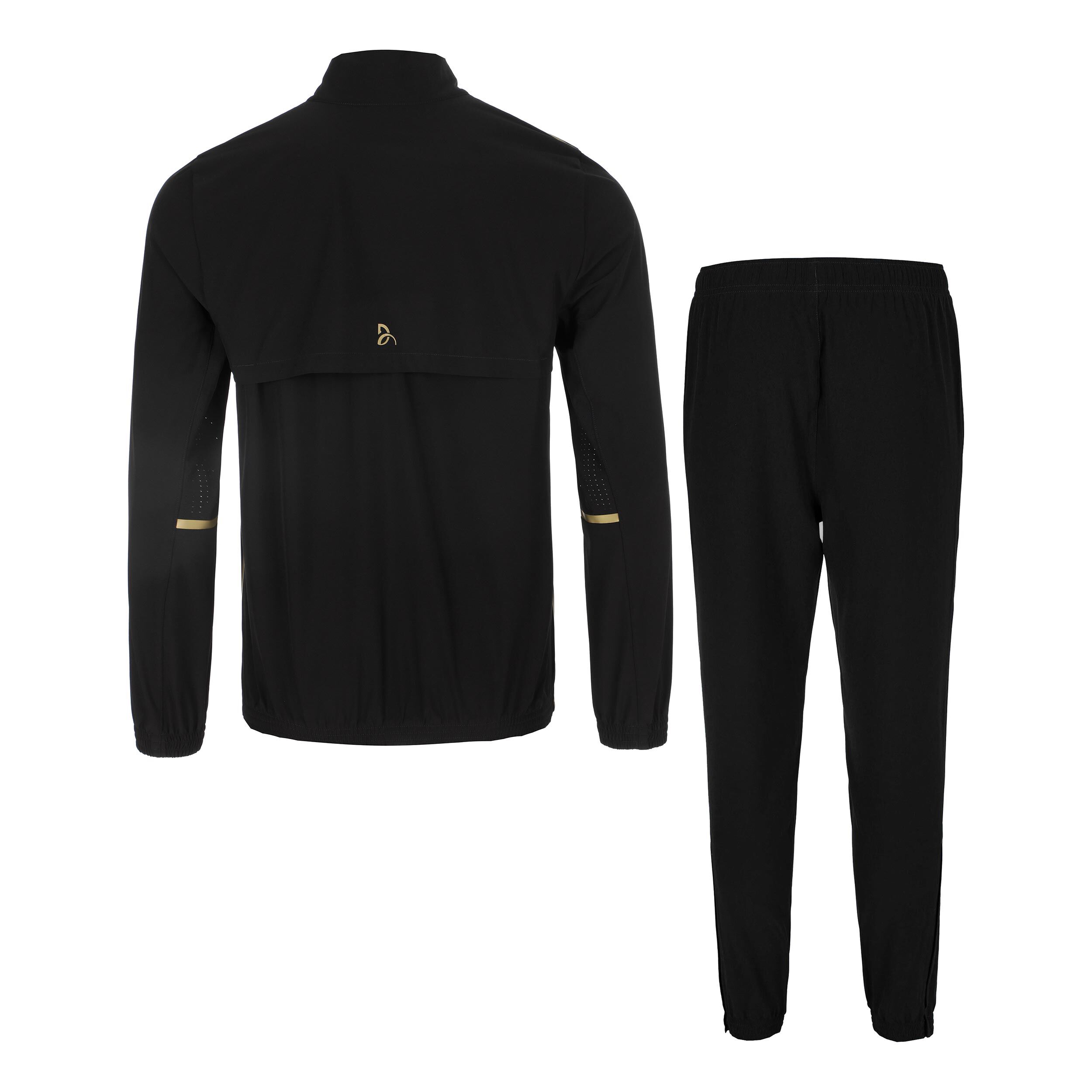 nocco　BLK 38 PT Lacoste Novak Djokovic Tracksuit Men Black, Yellow | Tennis