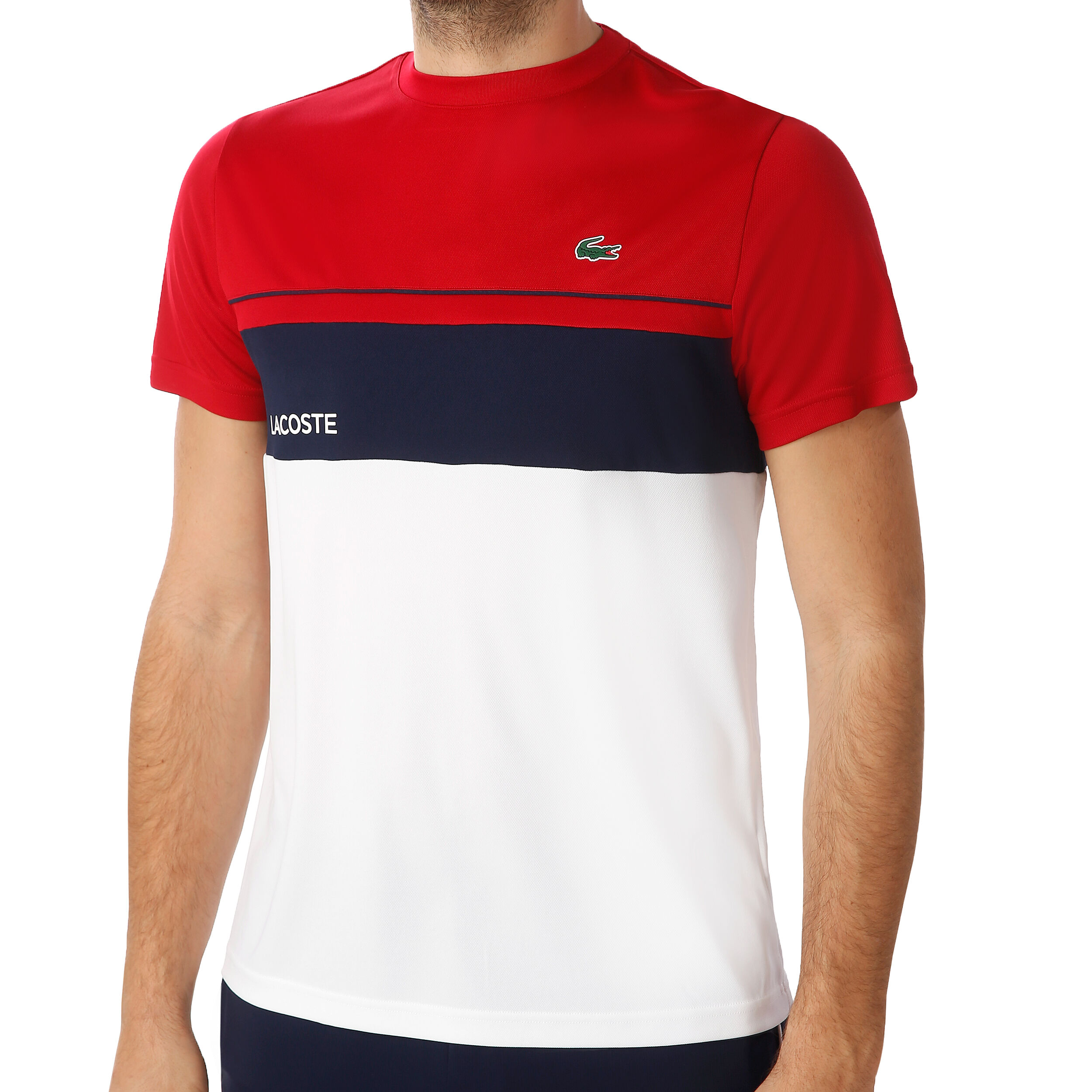 lacoste t shirt red